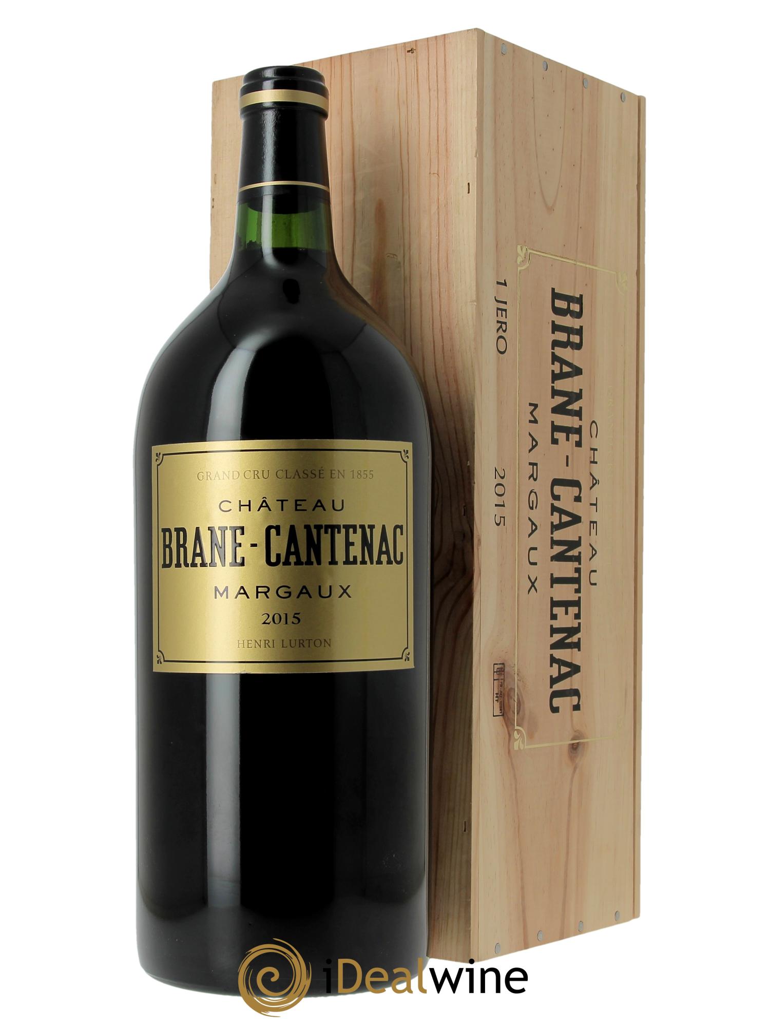 Château Brane Cantenac 2ème Grand Cru Classé  2015 - Lot of 1 Jeroboam - 0