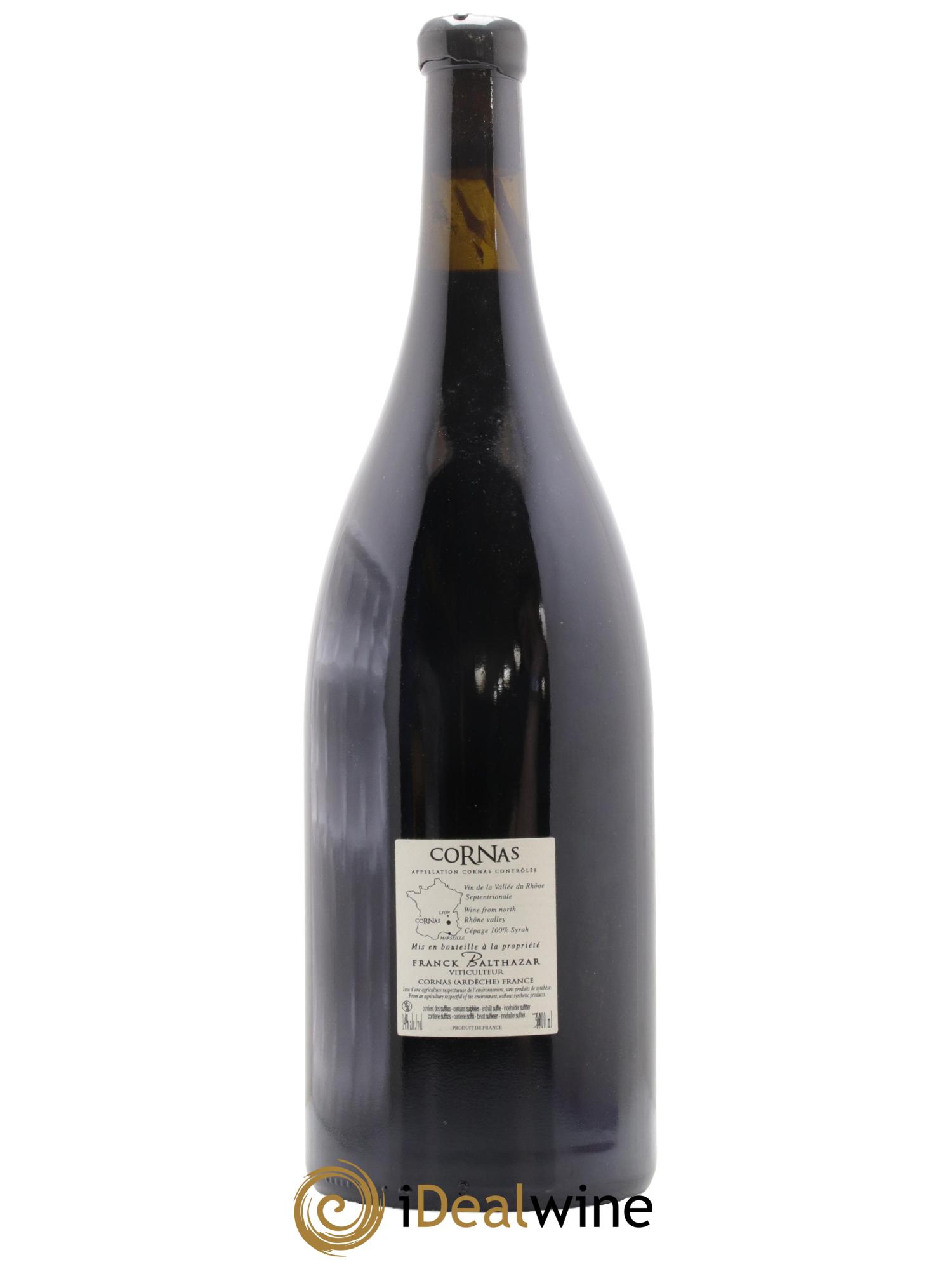 Cornas Cuvée sans soufre Franck Balthazar (Domaine) 2020 - Lot de 1 double magnum - 1