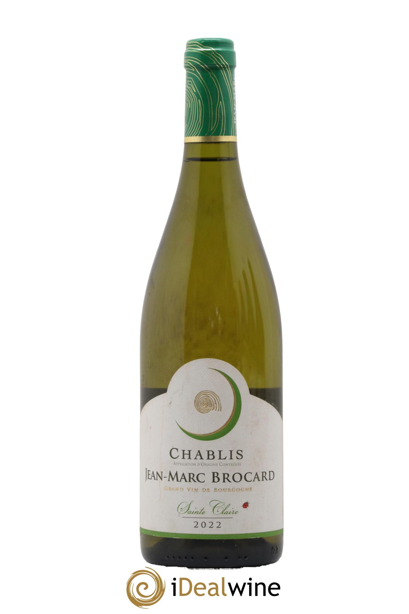 Chablis Sainte Claire Jean Marc Brocard 2022 - Posten von 1 Flasche - 0