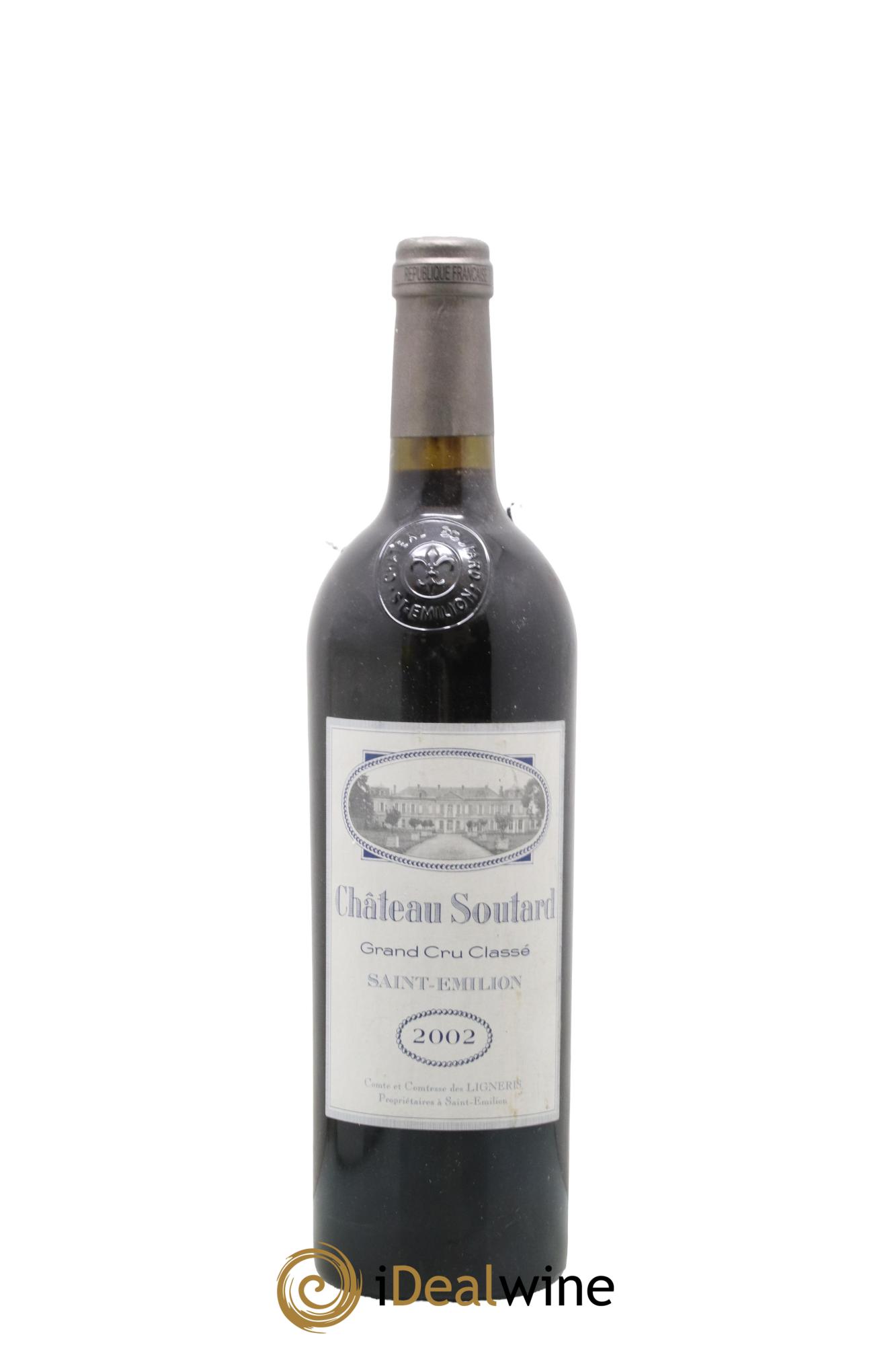 Château Soutard Grand Cru Classé 2002 - Lotto di 1 bottiglia - 0