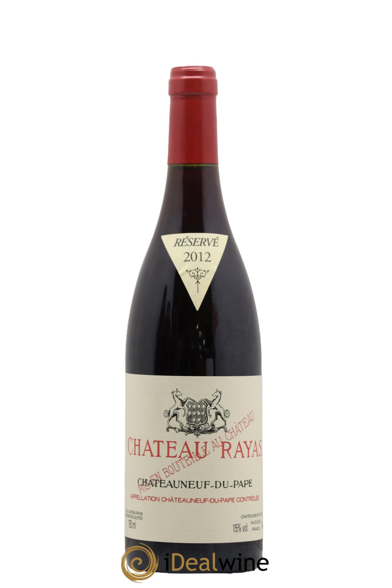 Châteauneuf-du-Pape Château Rayas Emmanuel Reynaud 2012 - Lot de 1 bouteille - 0