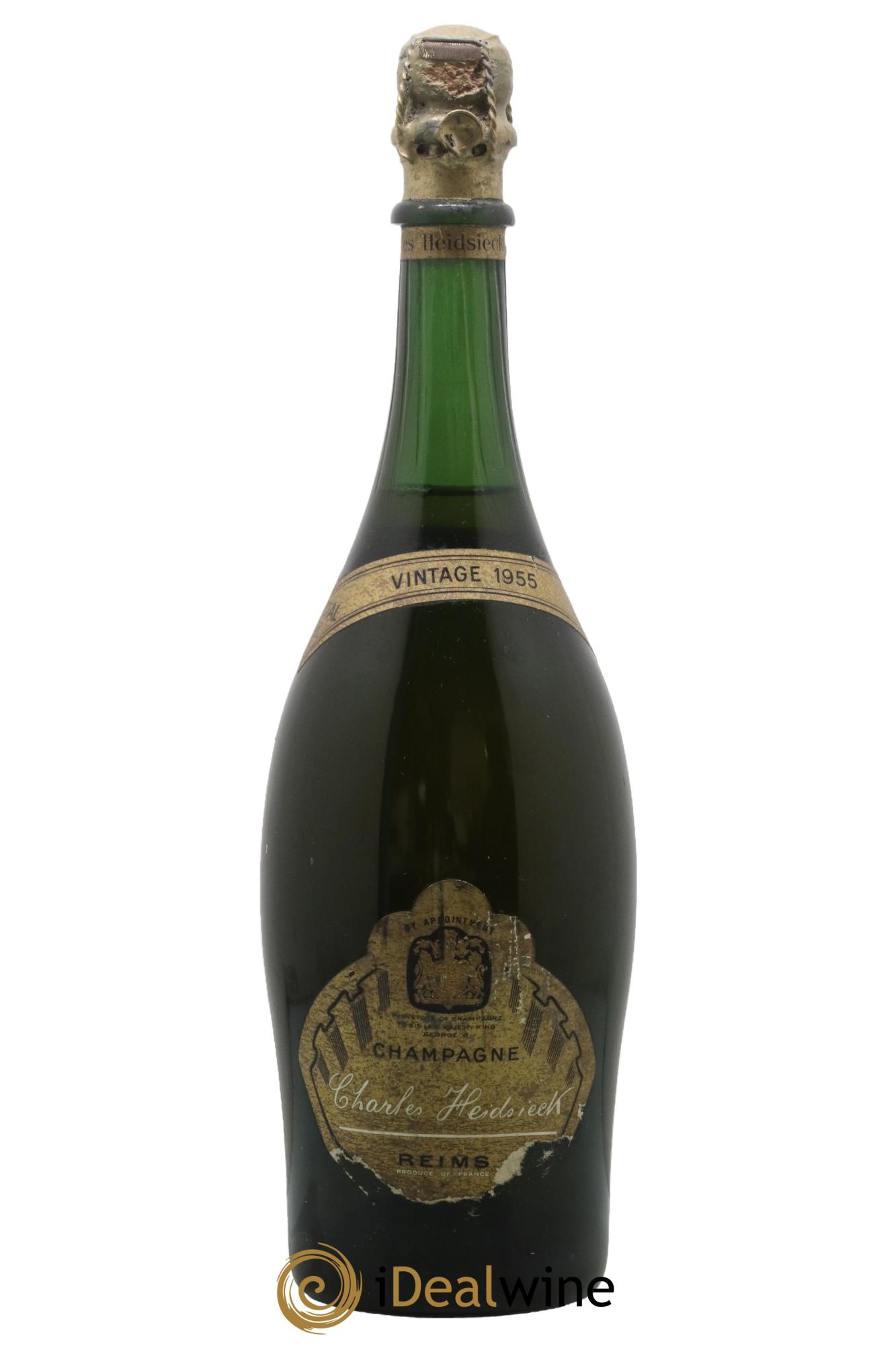 Champagne Spécial CH Vintage Charles Heidsieck 1955 - Lot de 1 bouteille - 0