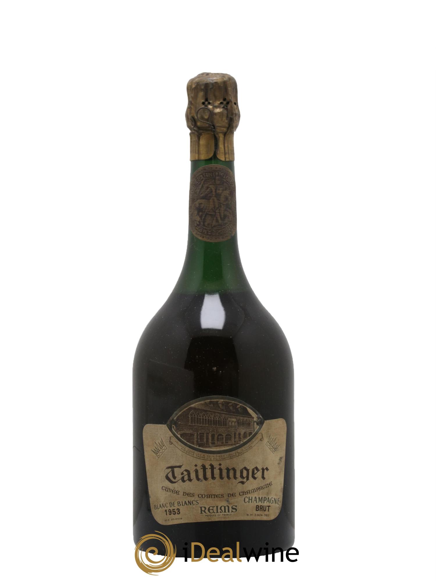 Comtes de Champagne Taittinger  1953 - Lot de 1 bouteille - 0