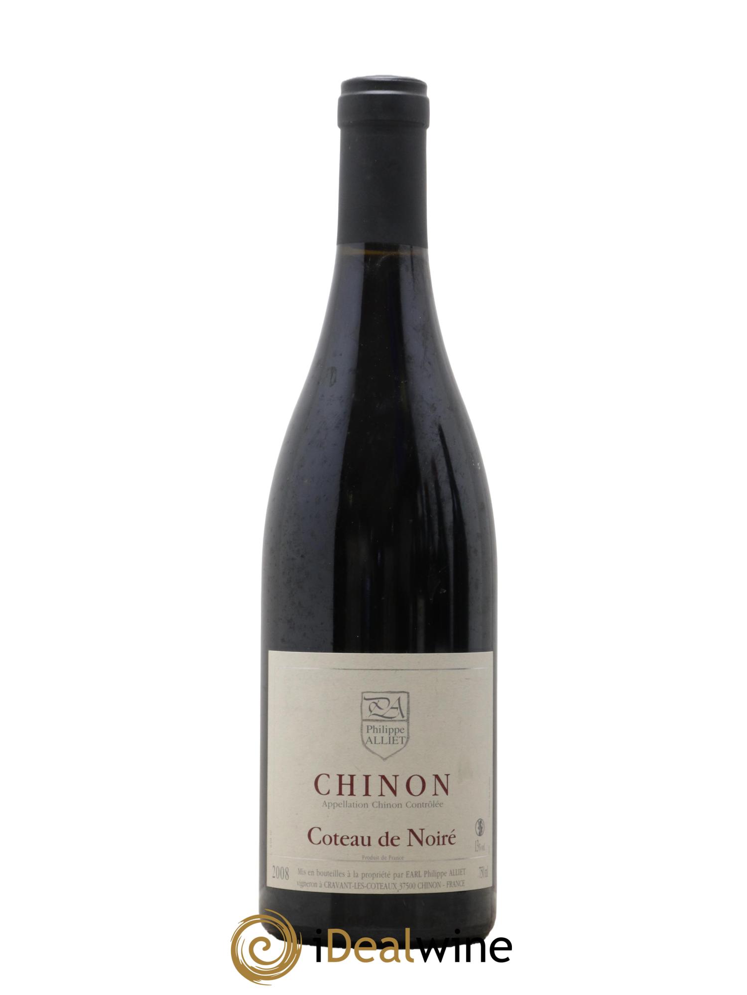 Chinon Coteau de Noiré Philippe Alliet 2008 - Lot de 1 bouteille - 0