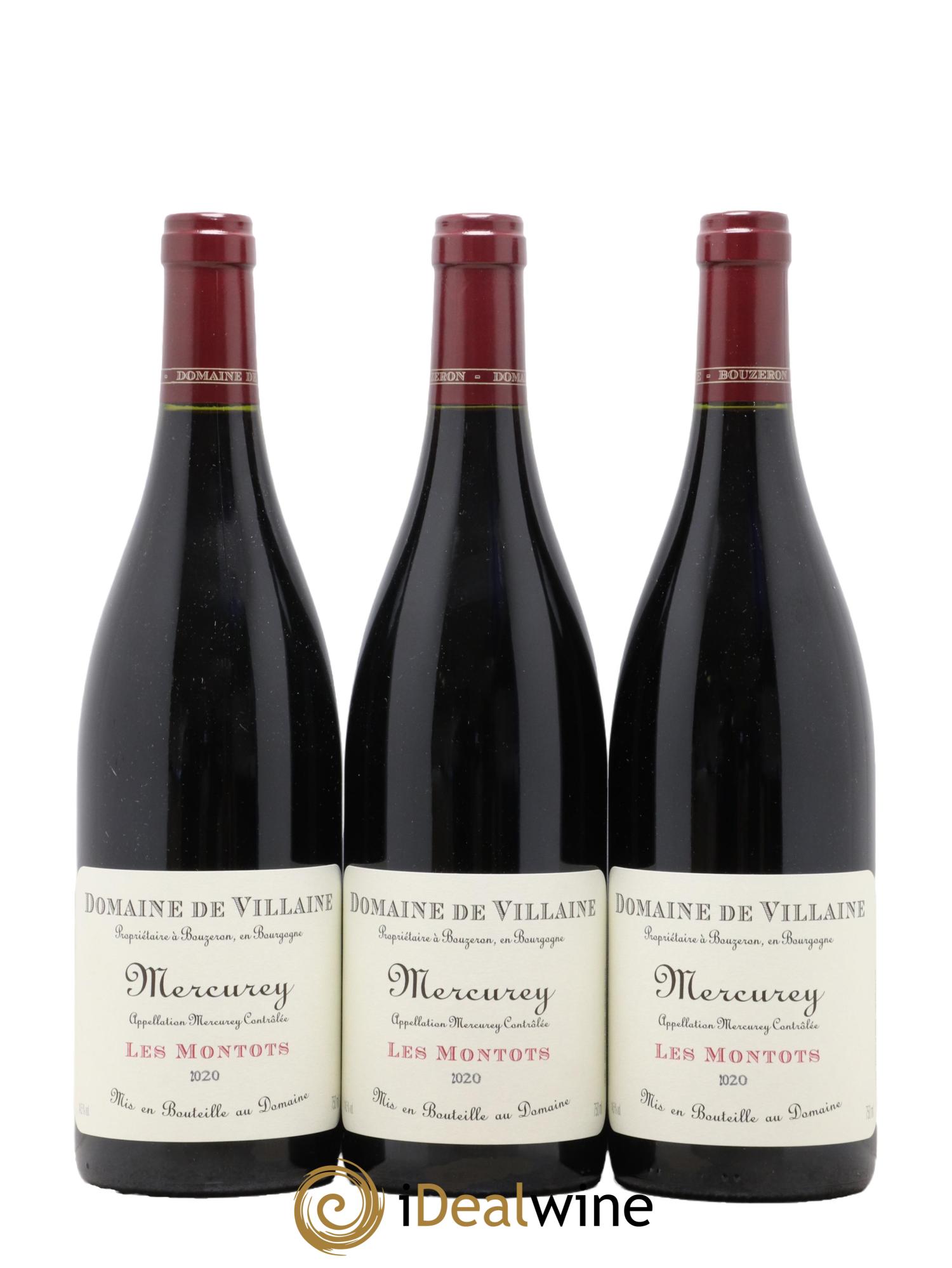 Mercurey Les Montots Domaine de Villaine 2020 - Lot of 12 bottles - 2