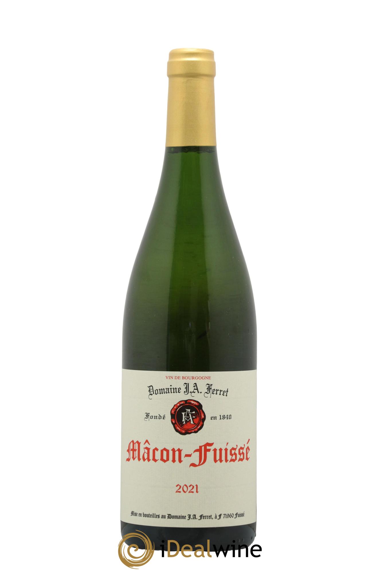 Mâcon-Fuissé J.A. Ferret (Domaine) 2021 - Lot de 1 bouteille - 0