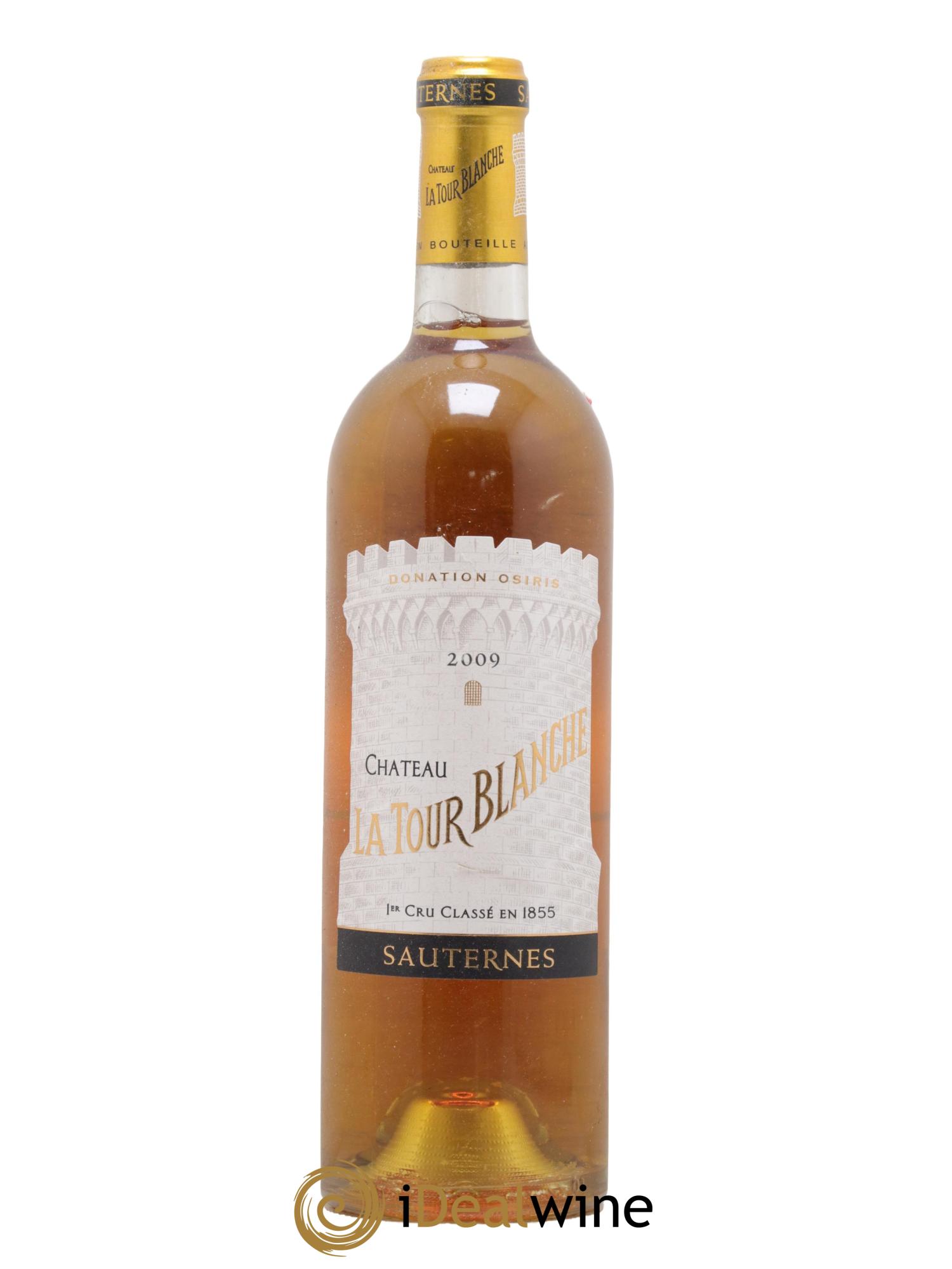 Château la Tour Blanche 1er Grand Cru Classé  2009 - Lot de 1 bouteille - 0