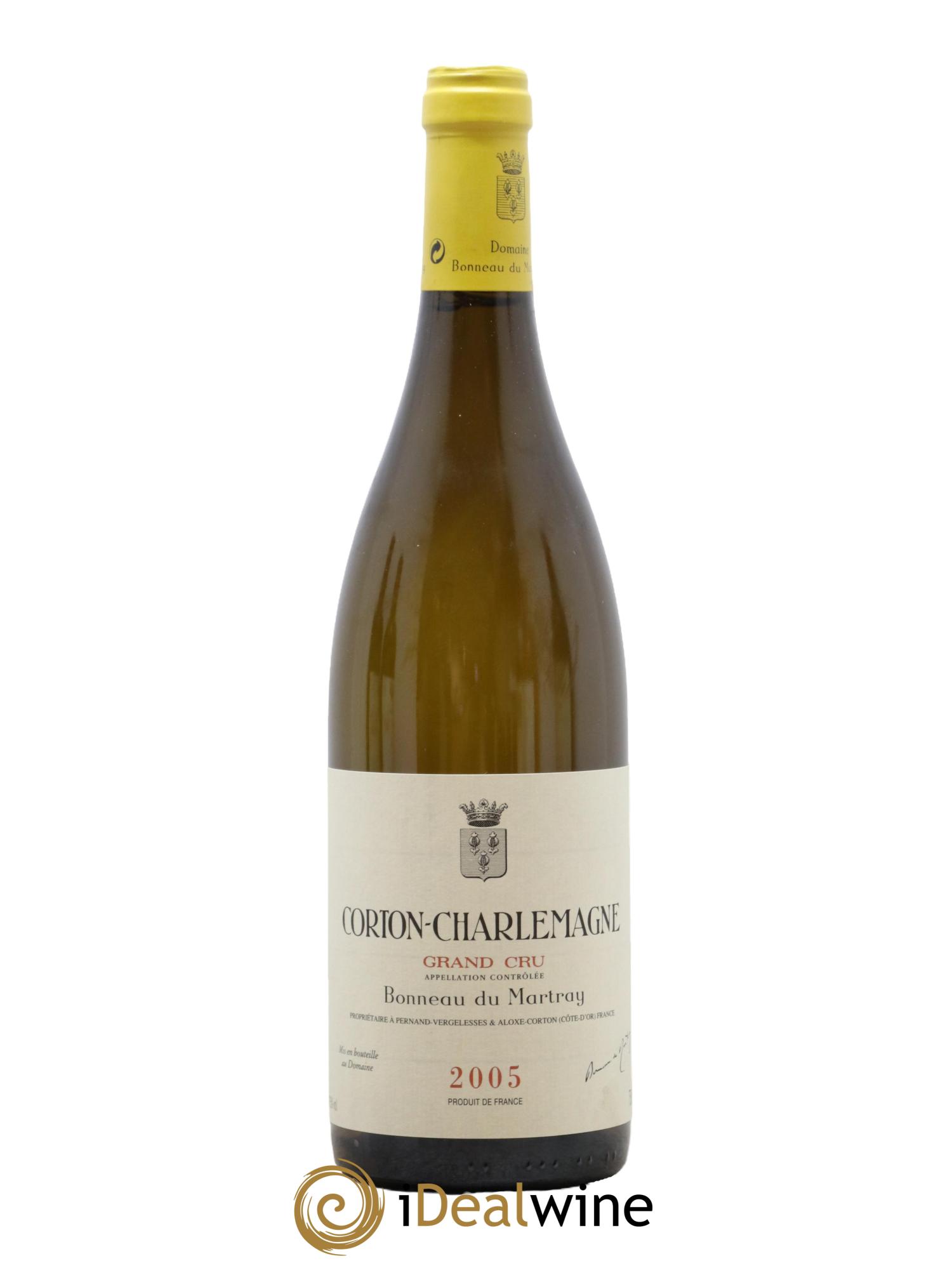 Corton-Charlemagne Grand Cru Bonneau du Martray (Domaine) 2005 - Posten von 1 Flasche - 0