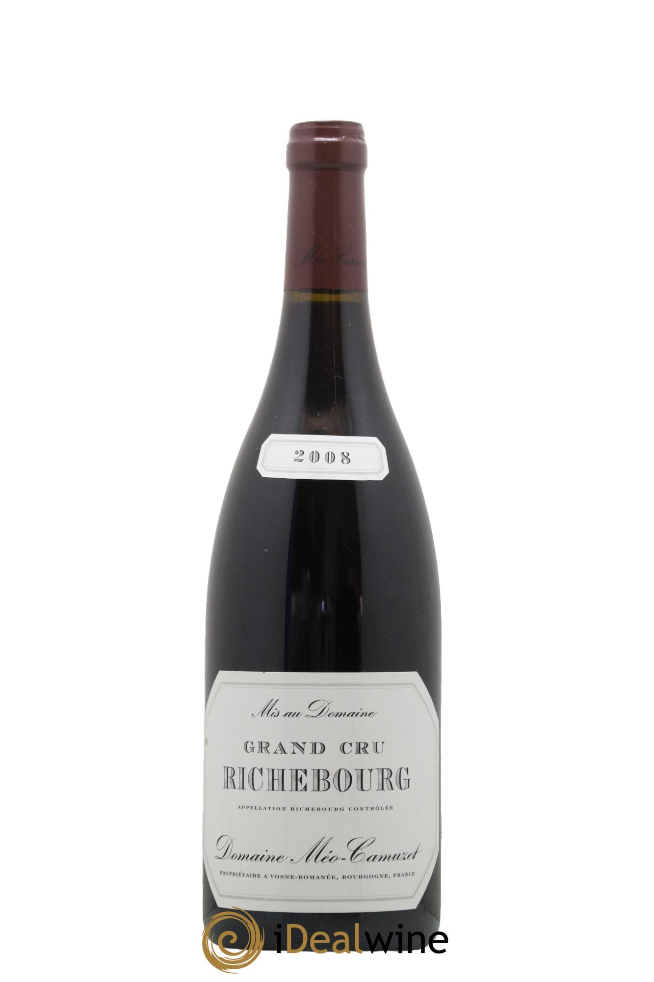 Richebourg Grand Cru Méo-Camuzet (Domaine) 2008 - Lot of 1 bottle - 0