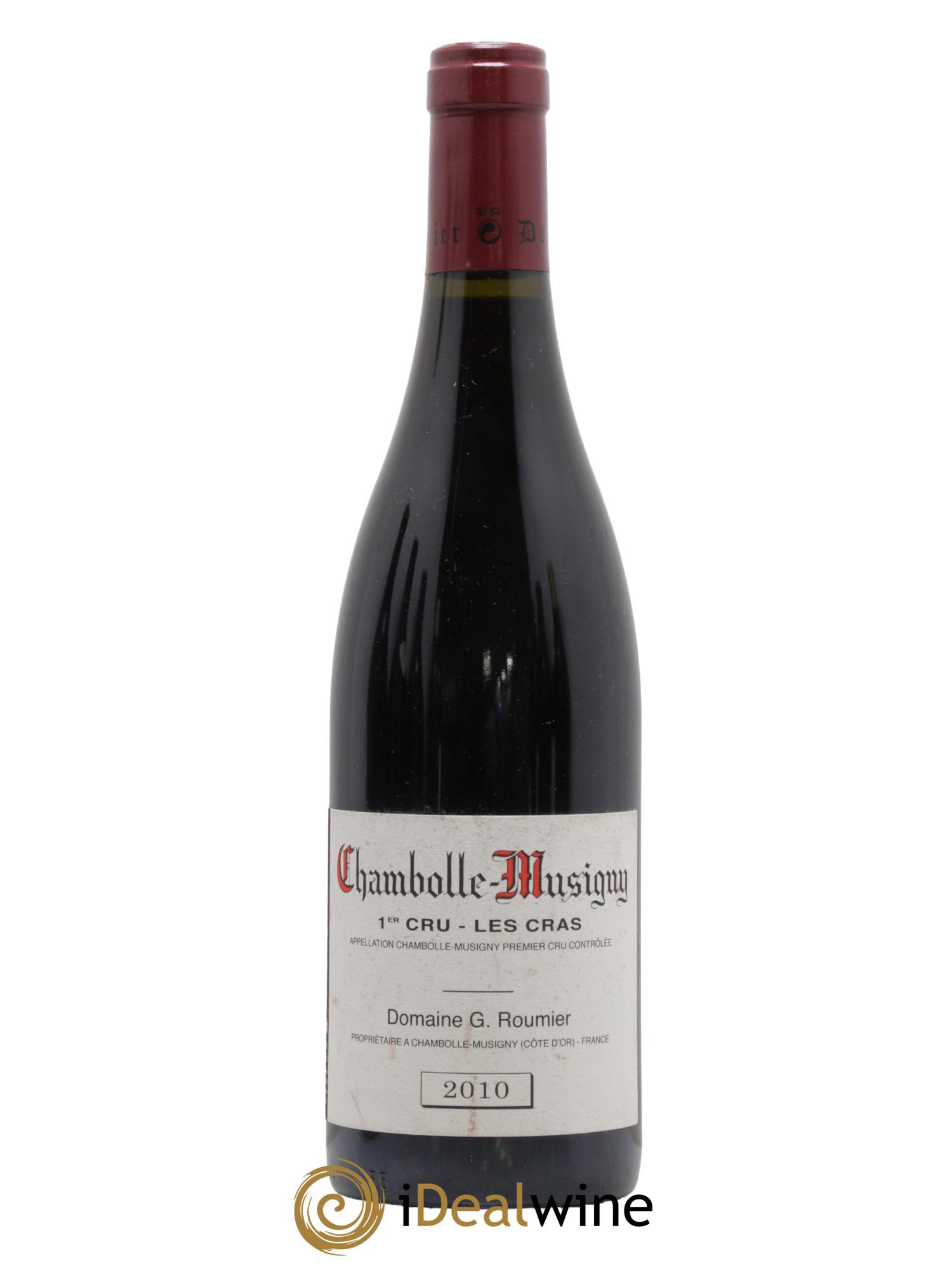 Chambolle-Musigny 1er Cru Les Cras Georges Roumier (Domaine)  2010 - Lot of 1 bottle - 0