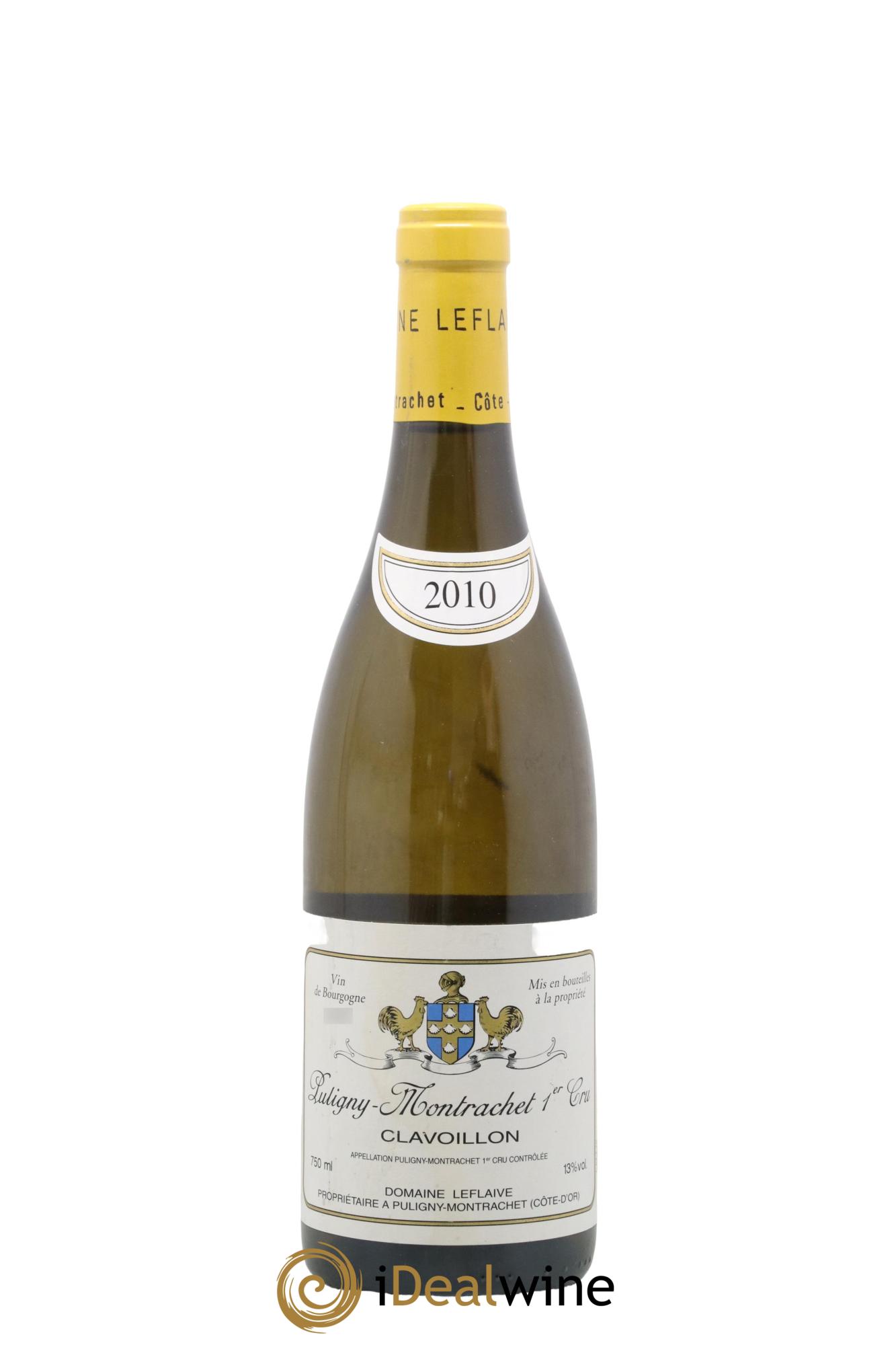 Puligny-Montrachet 1er Cru Clavoillon Leflaive (Domaine) 2010 - Lot de 1 bouteille - 0