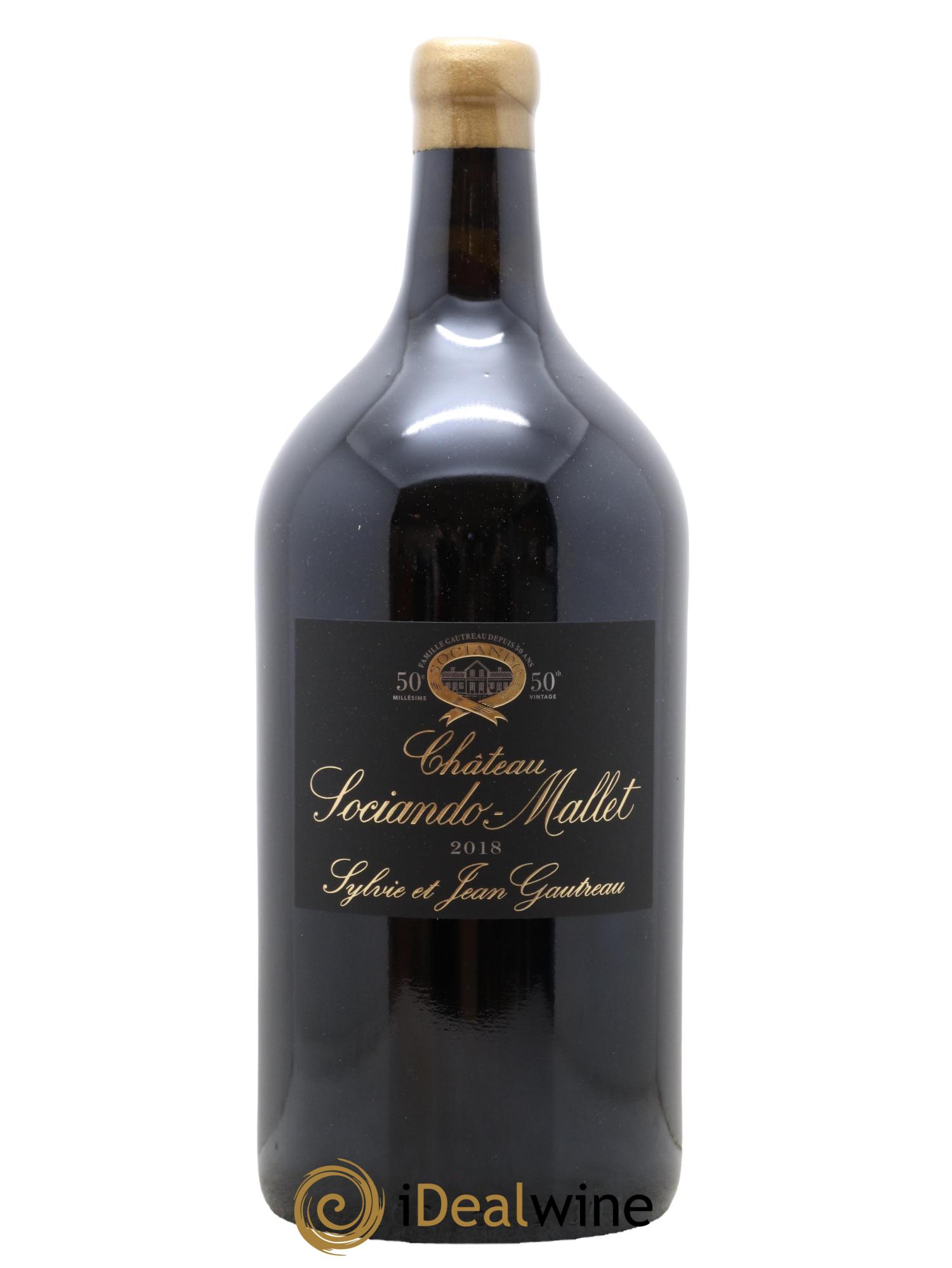 Château Sociando Mallet  2018 - Lot de 1 double magnum - 1