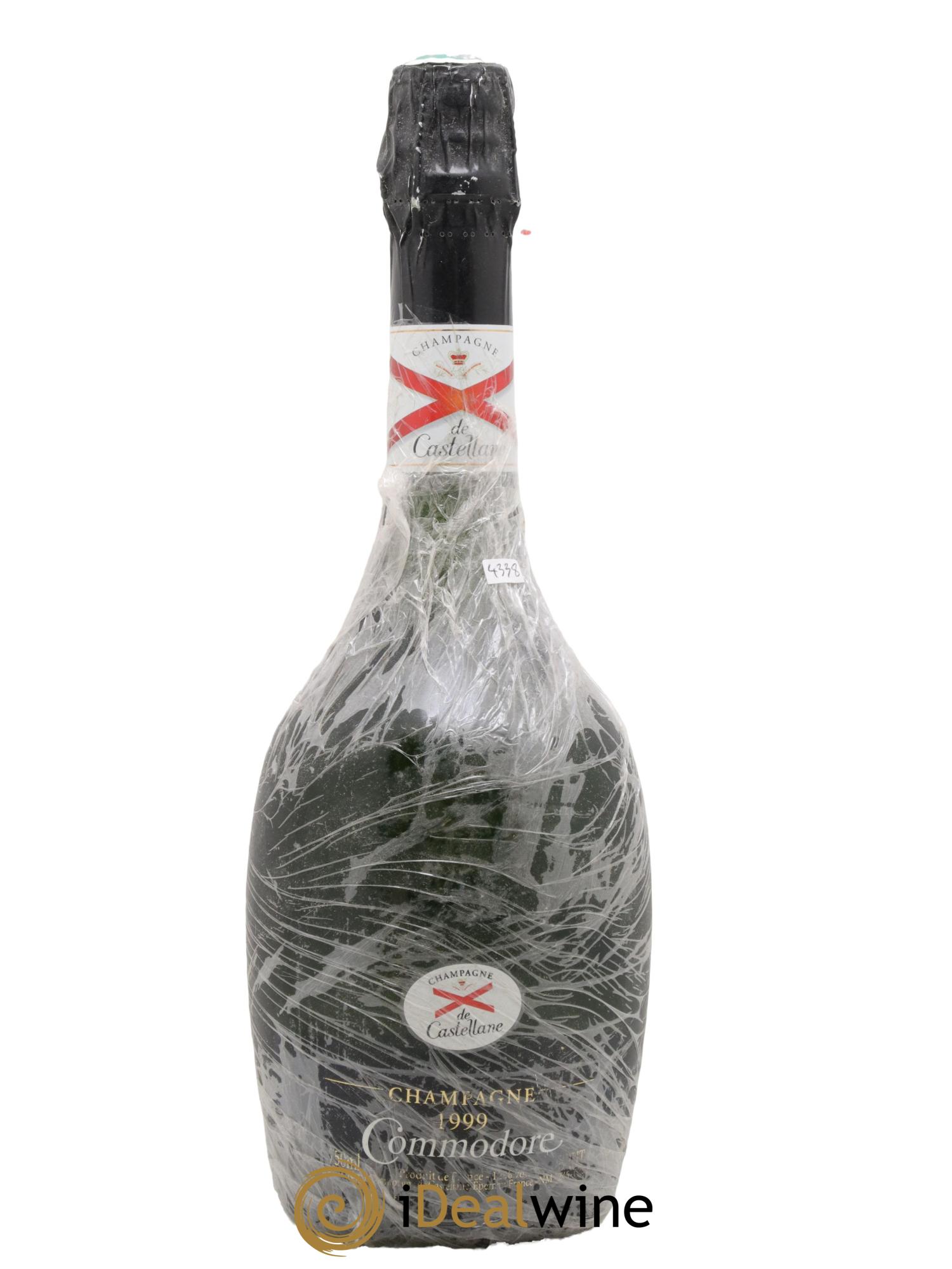 Champagne Cuvée Commodore Castellane 1999 - Lot de 1 bouteille - 0