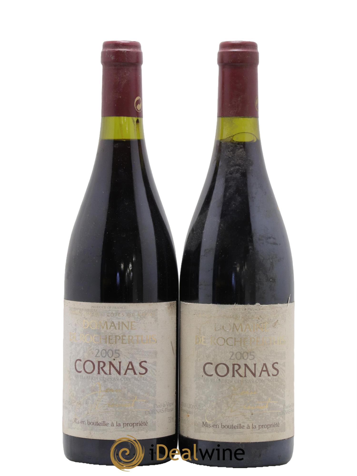 Cornas Rochepertuis 2005 - Lot de 2 bouteilles - 0