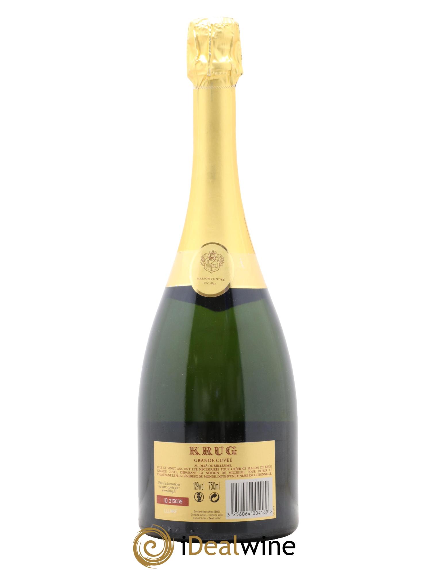 Grande Cuvée - 162ème édition Krug - Lot de 1 bouteille - 1