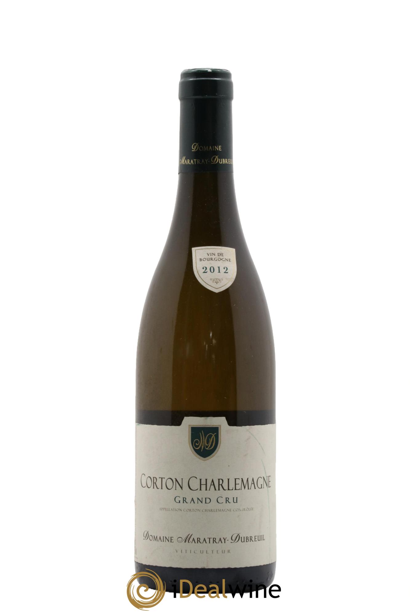 Corton-Charlemagne Grand Cru Maratray-Dubreuil 2012 - Lotto di 1 bottiglia - 0