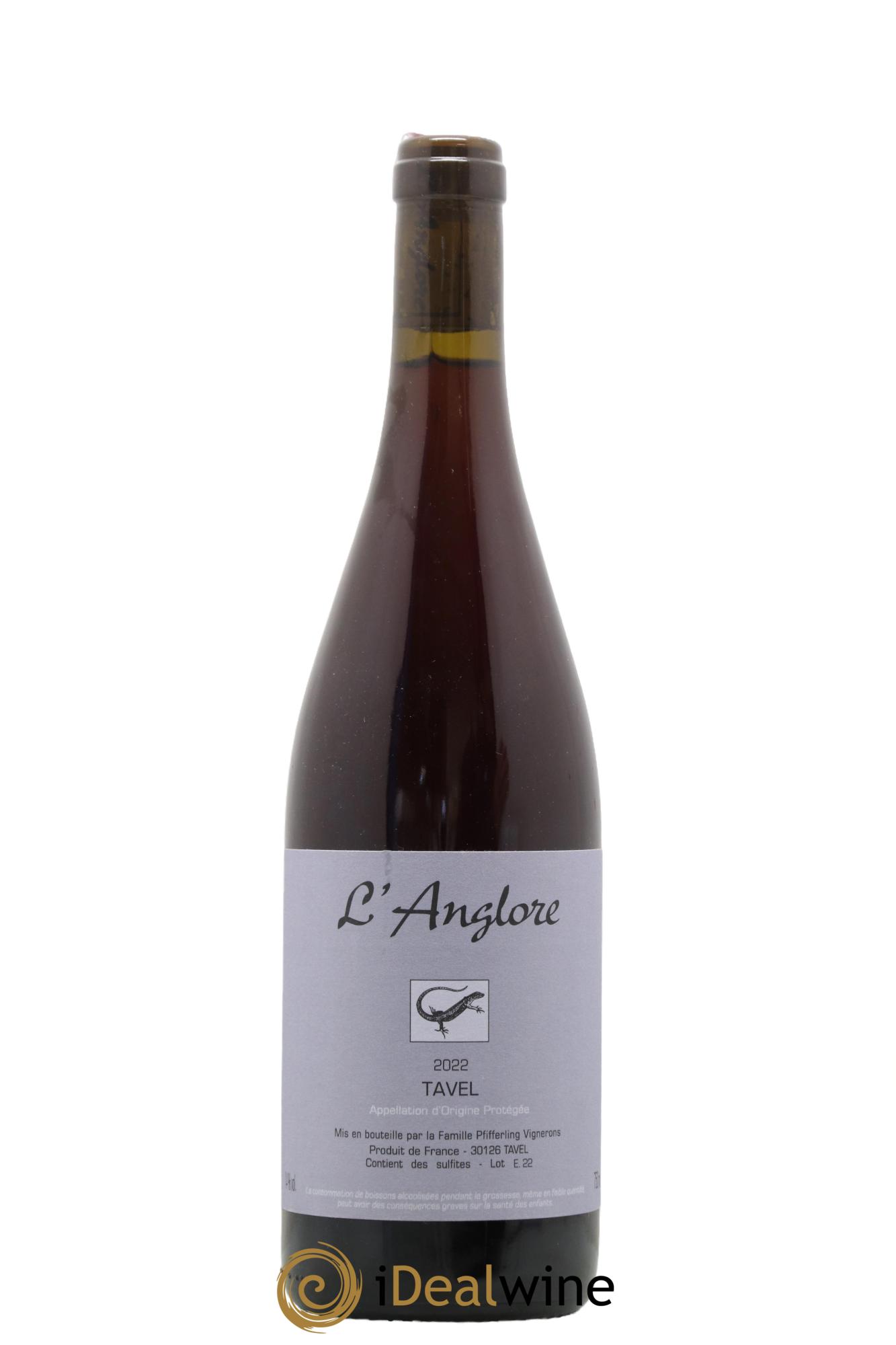 Tavel L'Anglore 2022 - Lot of 1 bottle - 0