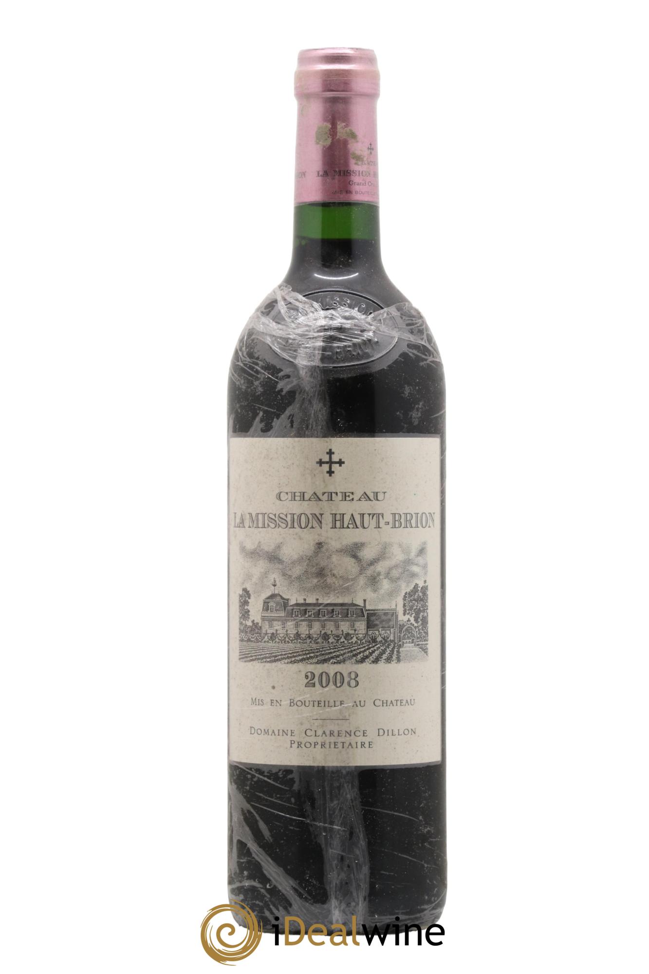 Château la Mission Haut-Brion Cru Classé de Graves 2008 - Posten von 1 Flasche - 0