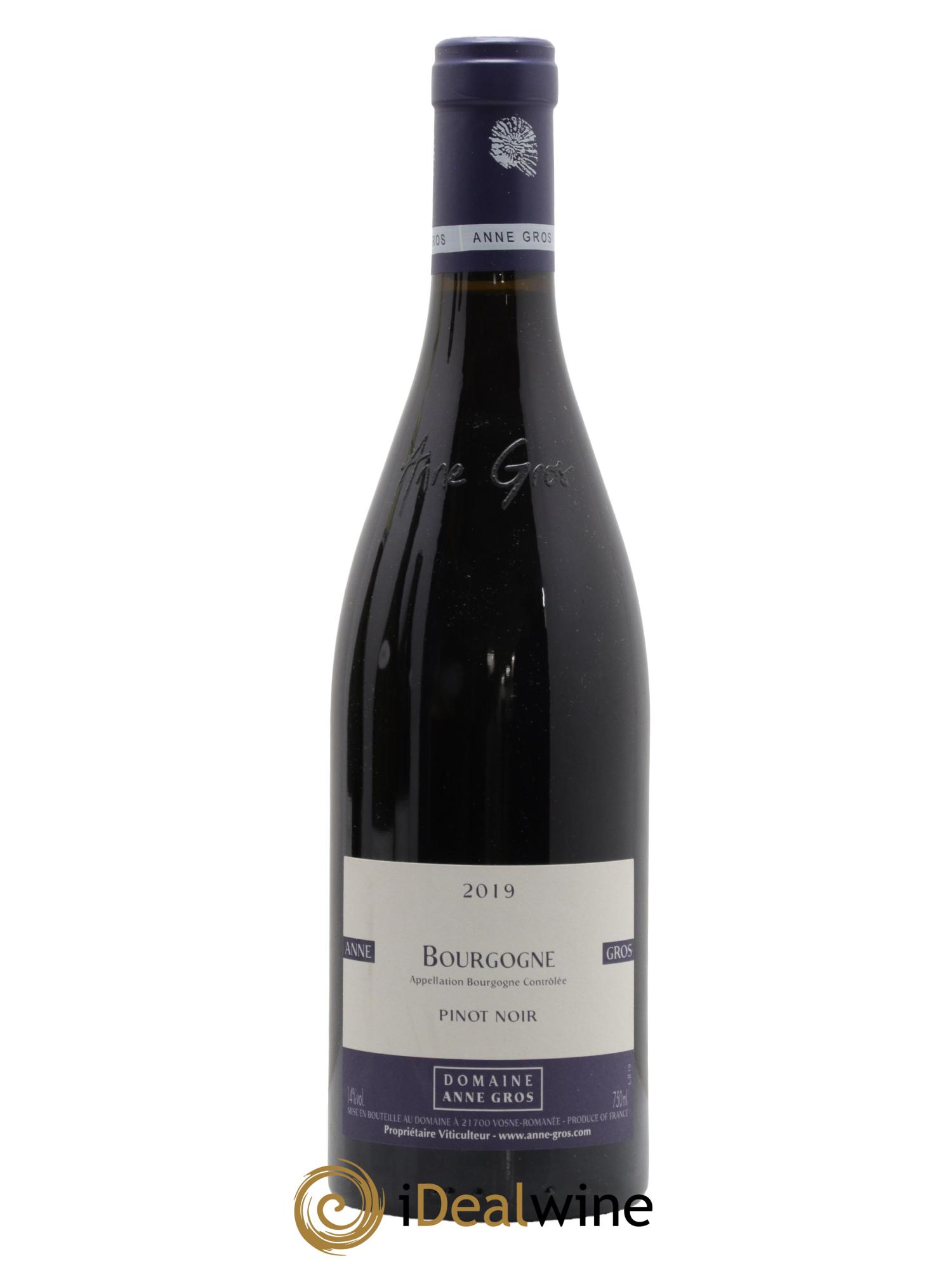 Bourgogne Pinot Noir Anne Gros 2019 - Posten von 1 Flasche - 0