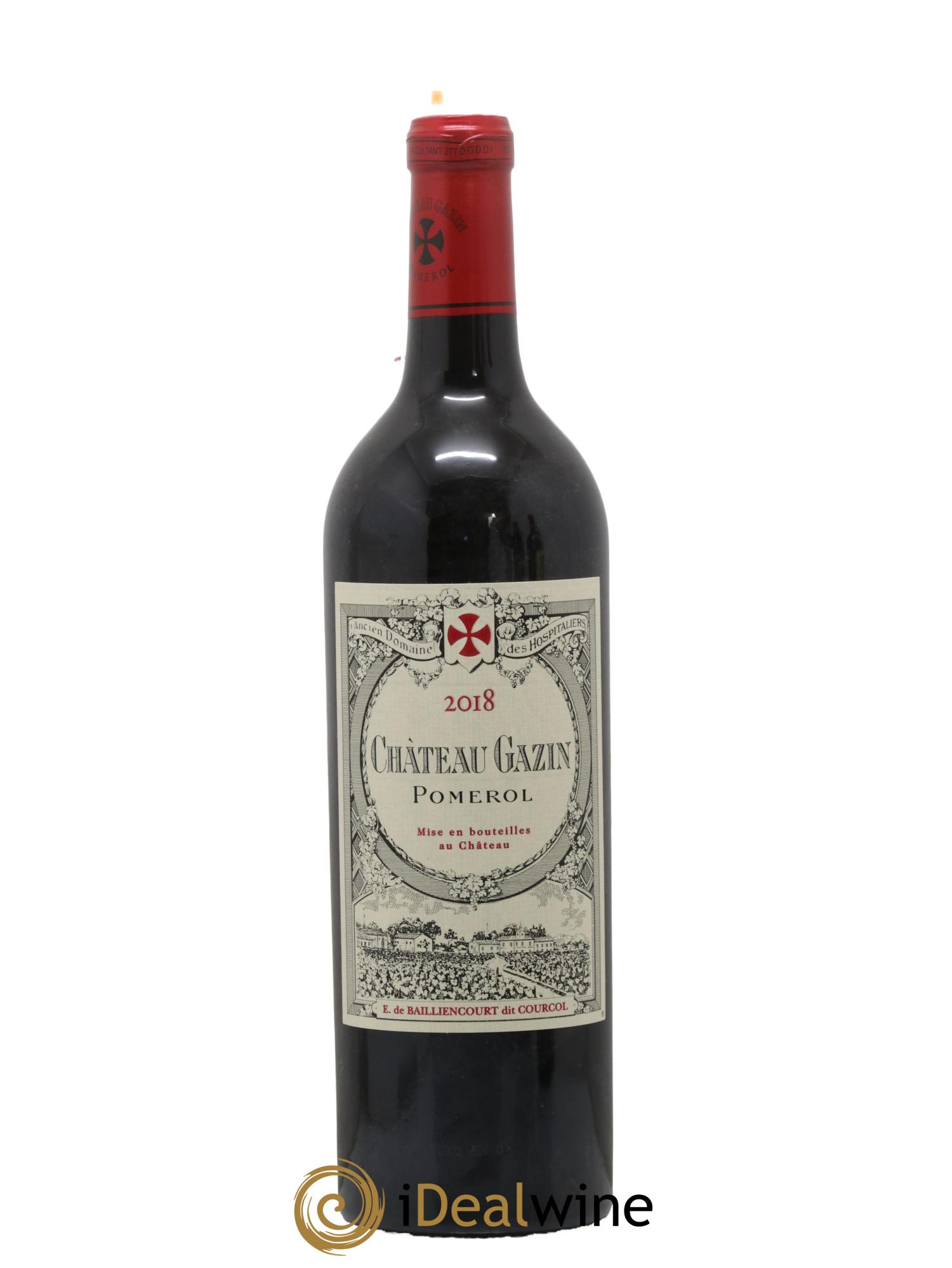 Château Gazin  2018 - Lot de 1 bouteille - 0