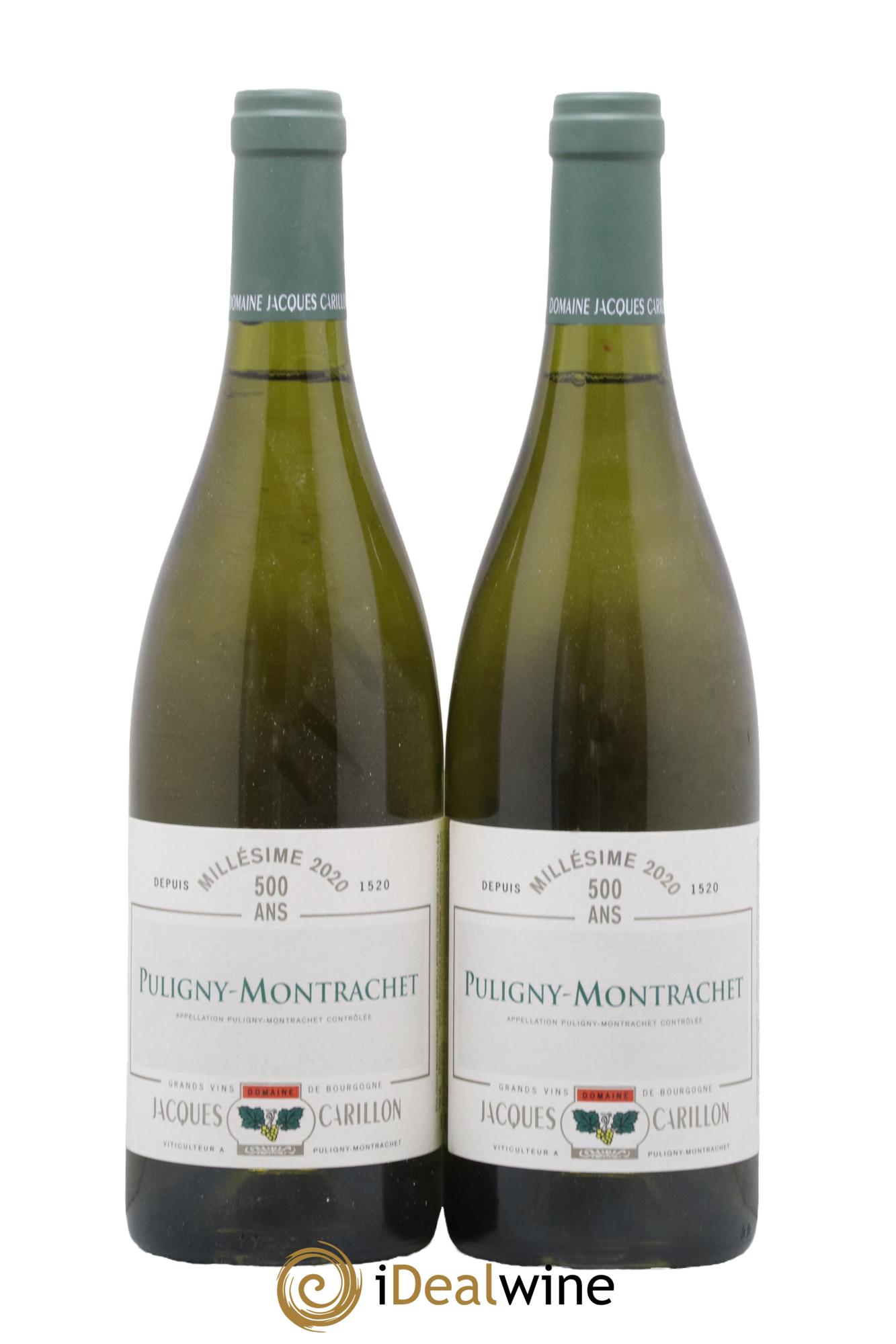 Puligny-Montrachet Jacques Carillon (Domaine) 2020 - Lot de 2 bouteilles - 0