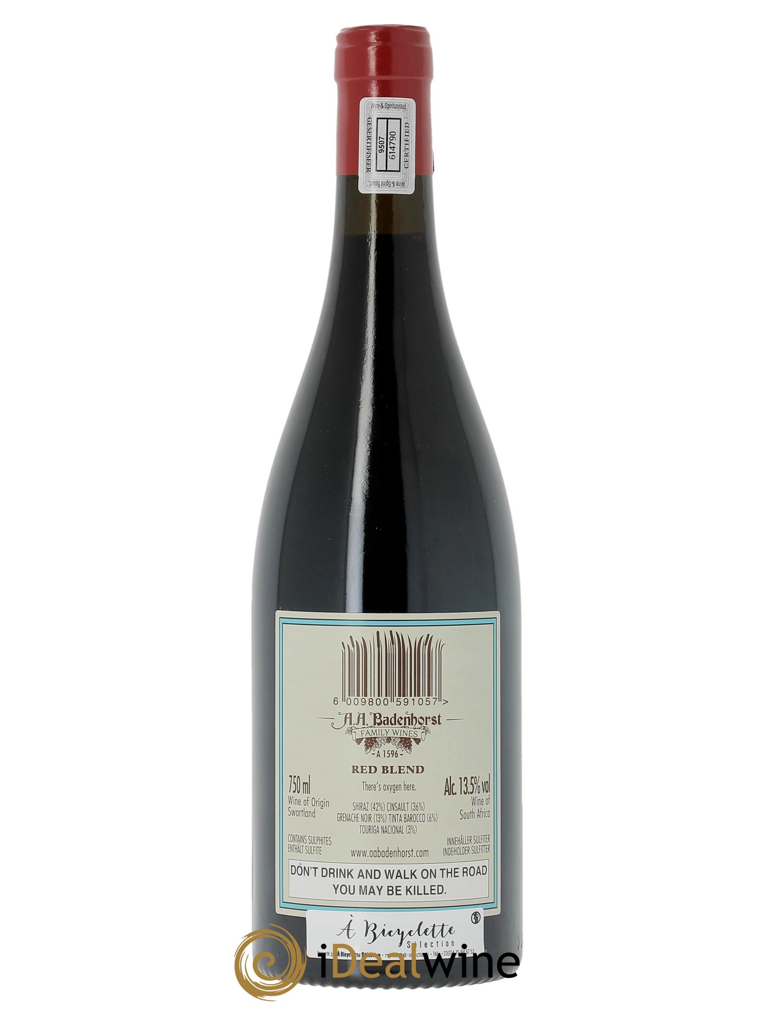 Swartland AA. Badenhorst Family Wines Badenhorst Family Red  2020 - Posten von 1 Flasche - 1