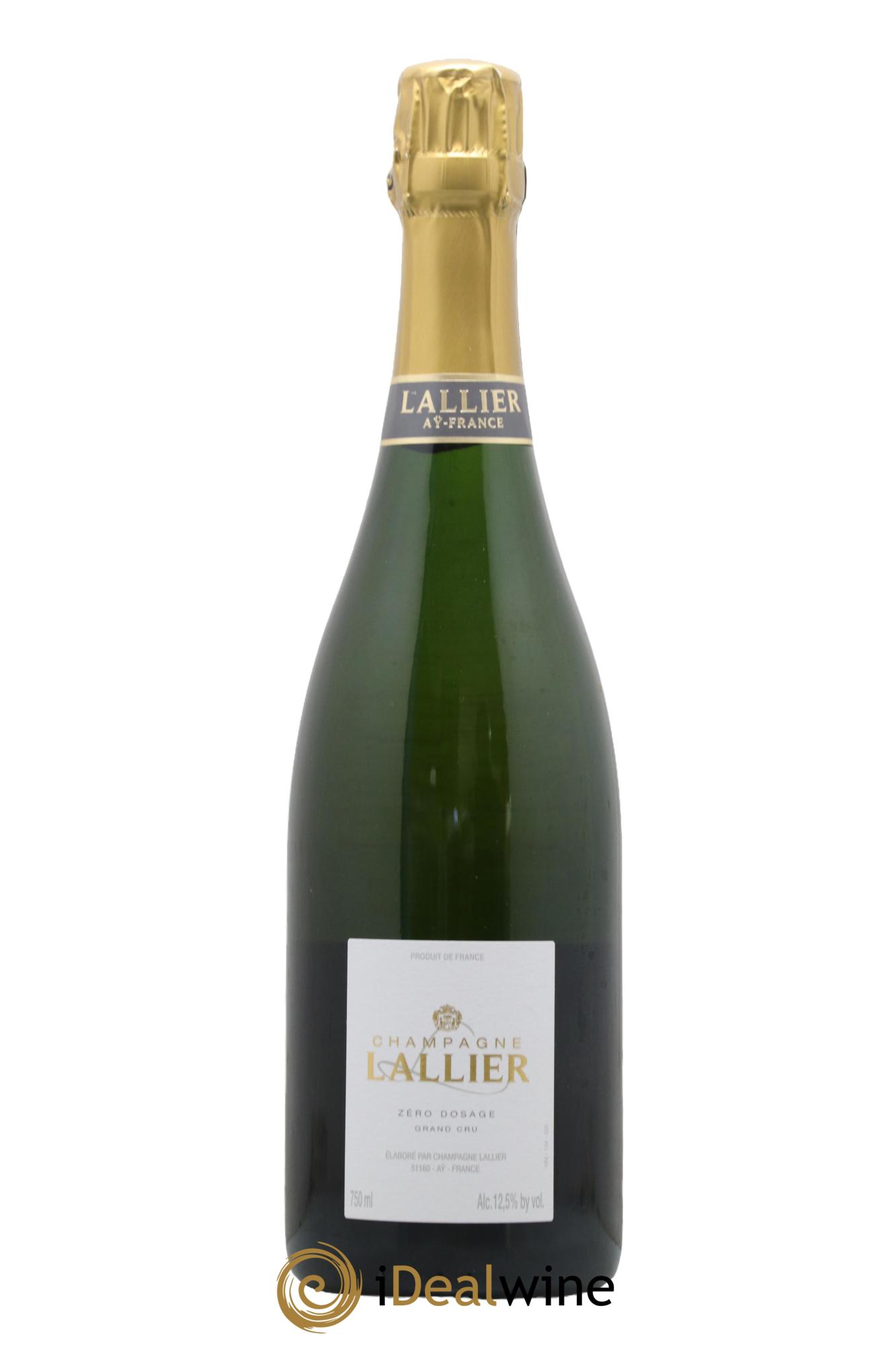 Champagne Grand Cru Zero Dosage Lallier (Domaine) - Lotto di 1 bottiglia - 0