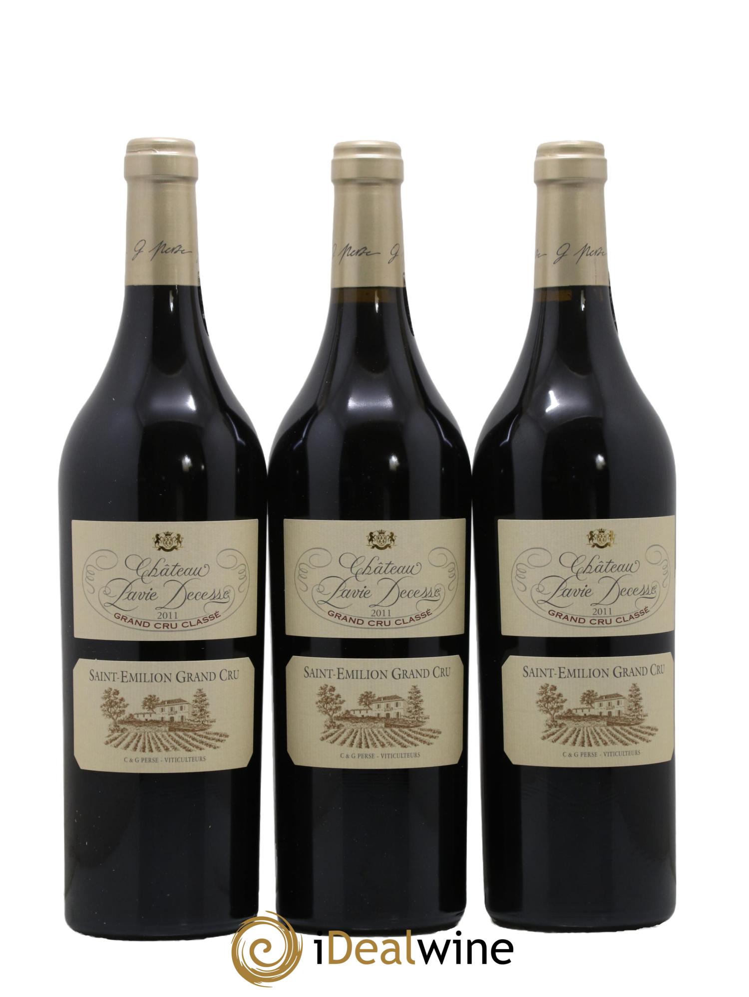 Château Pavie Decesse Grand Cru Classé 2011 - Lot of 6 bottles - 3