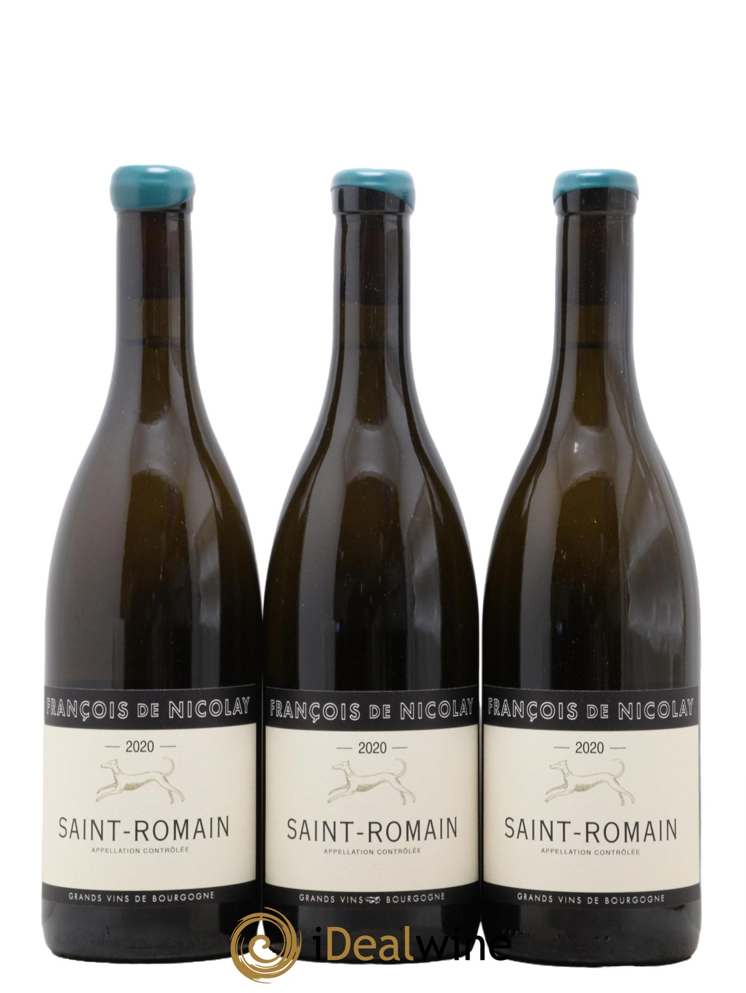 Saint-Romain François De Nicolay 2020 - Lot de 3 bouteilles - 0