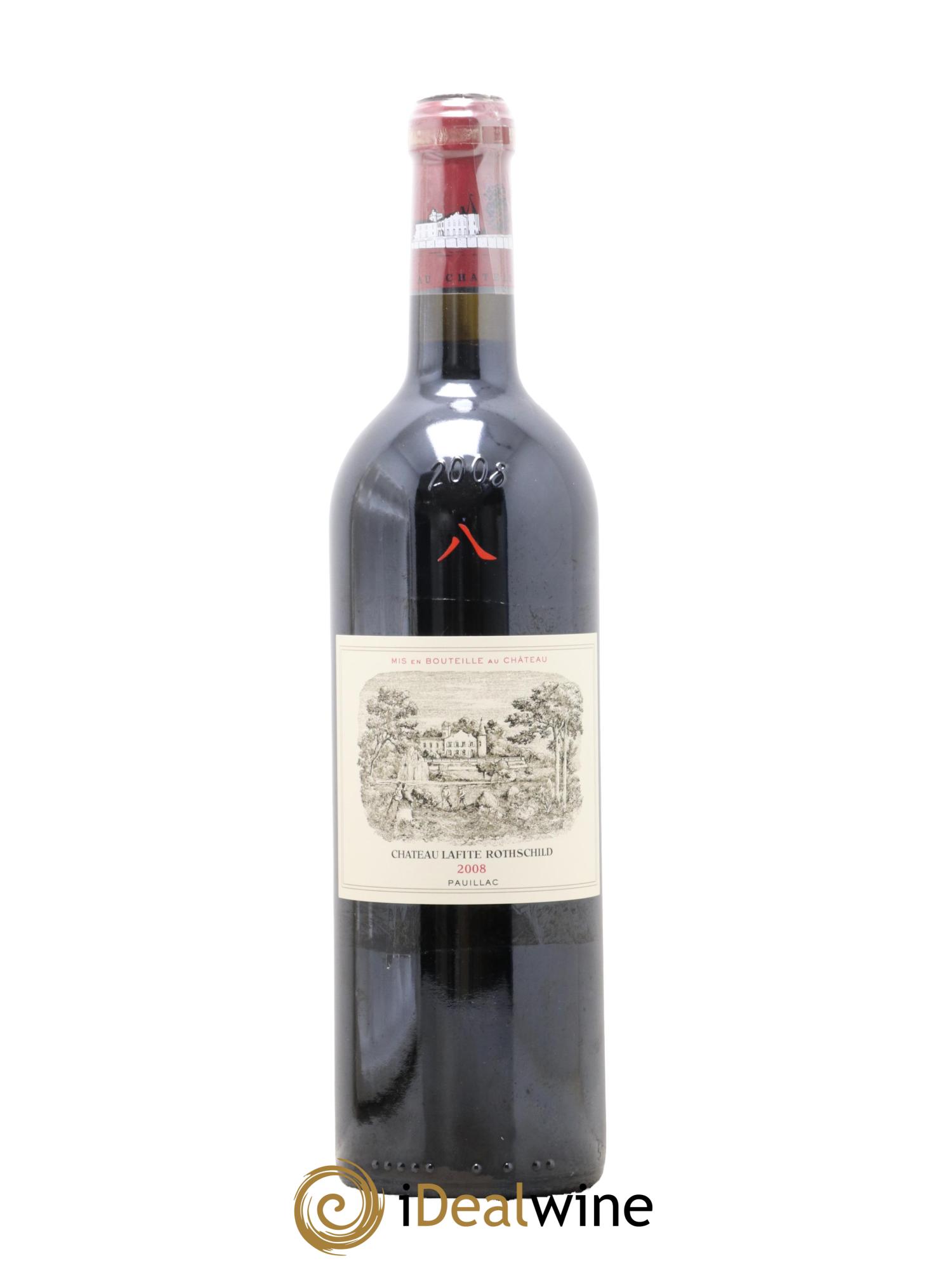 Château Lafite Rothschild 1er Grand Cru Classé 2008 - Posten von 1 Flasche - 0