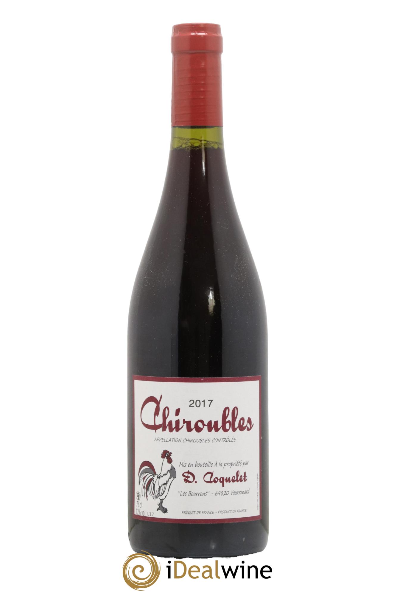 Chiroubles Damien Coquelet  2017 - Lot de 1 bouteille - 0