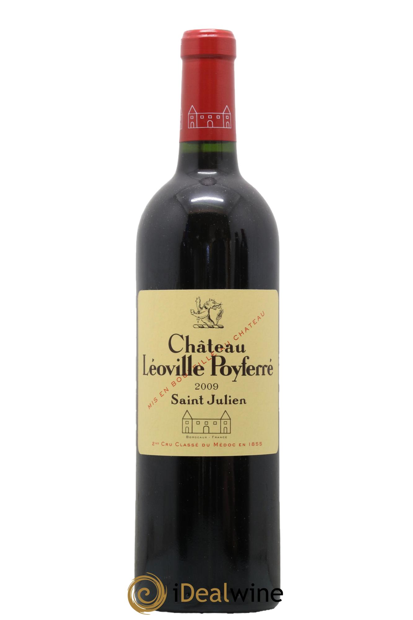 Château Léoville Poyferré 2ème Grand Cru Classé 2009 - Lot de 1 bouteille - 0