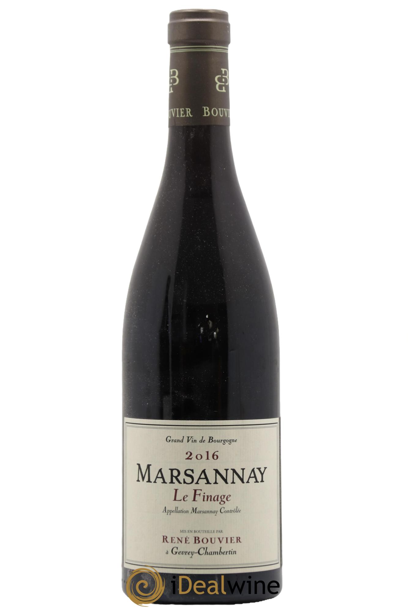 Marsannay Le Finage René Bouvier (Domaine)  2016 - Posten von 1 Flasche - 0