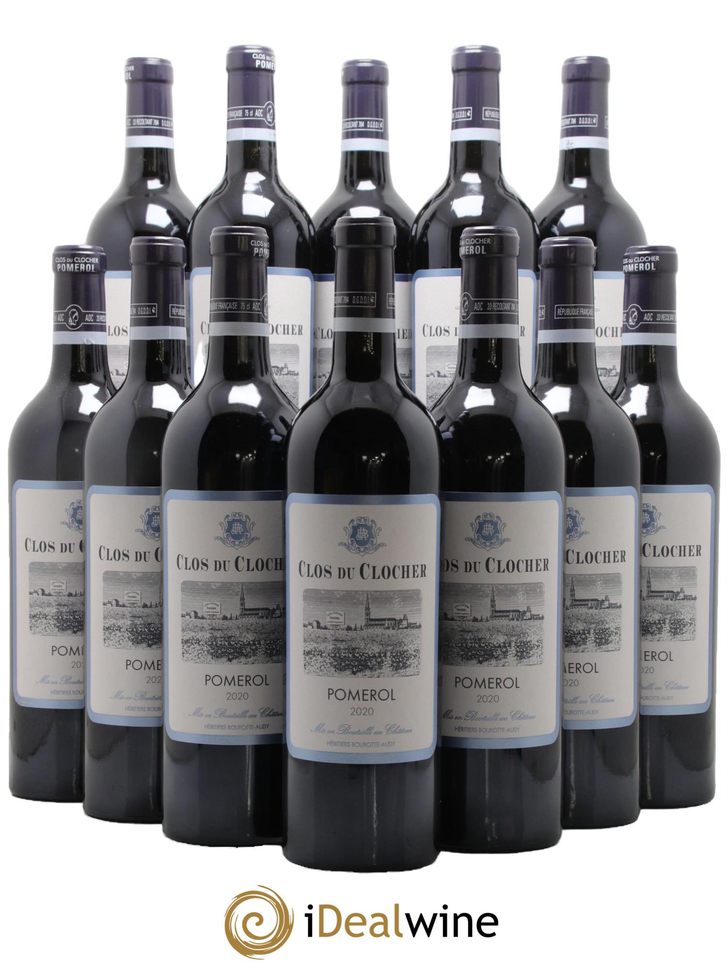 Clos du Clocher 2020 - Lot de 12 bouteilles - 0