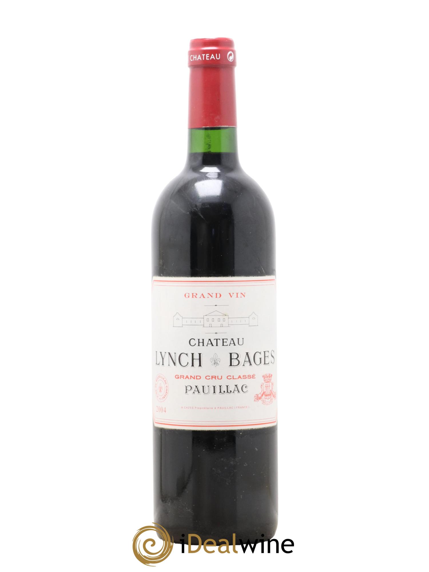 Château Lynch Bages 5ème Grand Cru Classé 2004 - Lot de 1 bouteille - 0