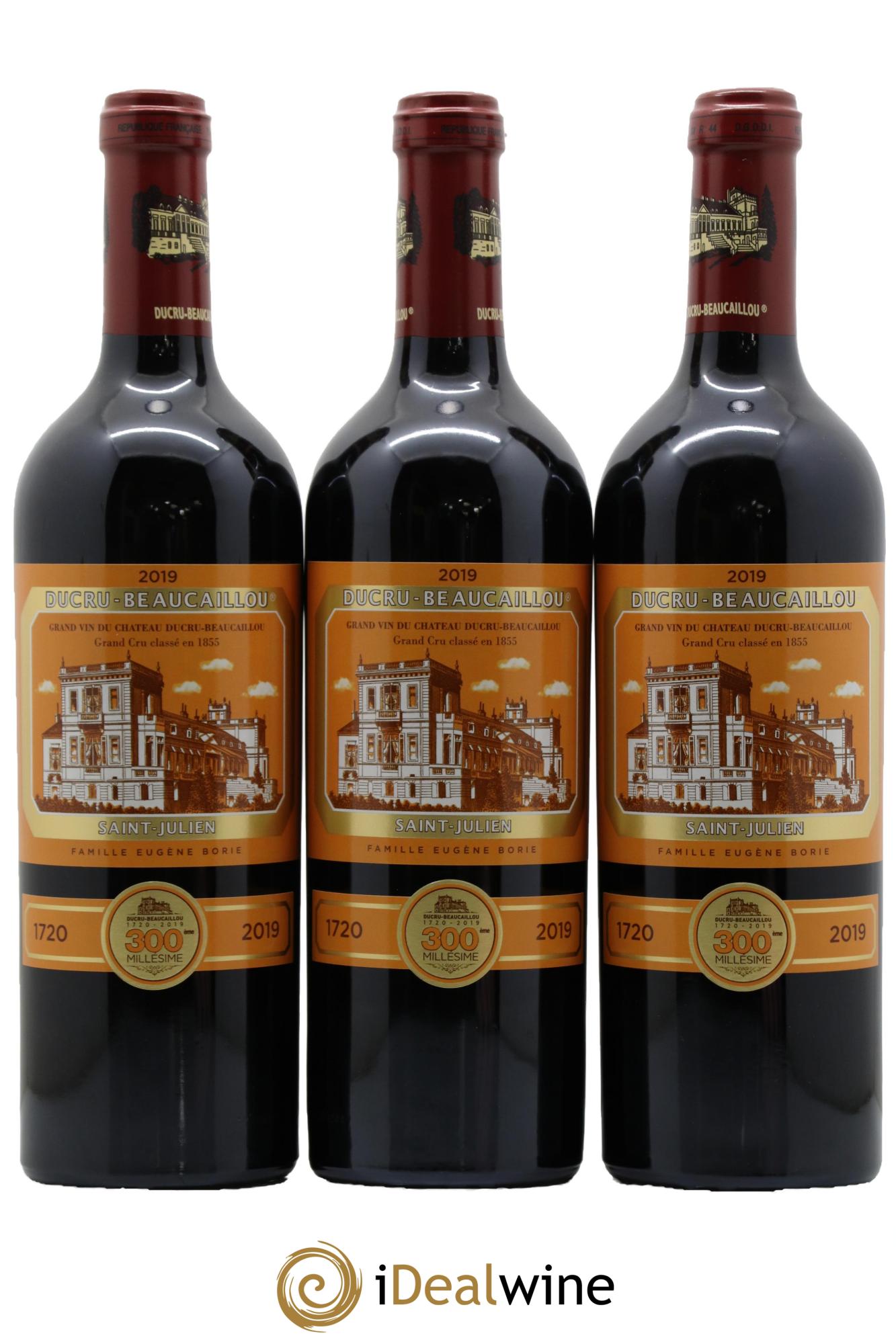 Château Ducru Beaucaillou 2ème Grand Cru Classé 2019 - Lotto di 3 bottiglie - 0