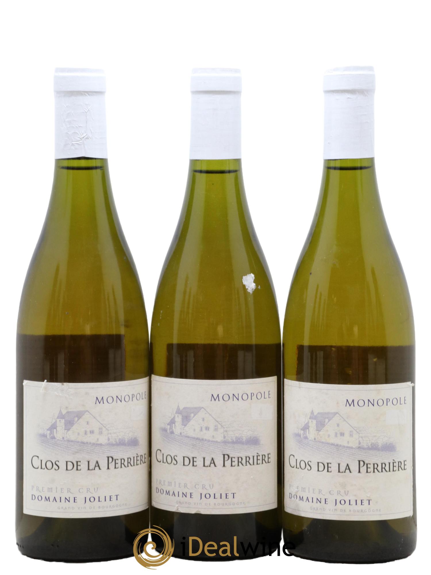 Fixin 1er Cru Clos de la Perrière Joliet père et Fils 2009 - Lot de 3 bouteilles - 0