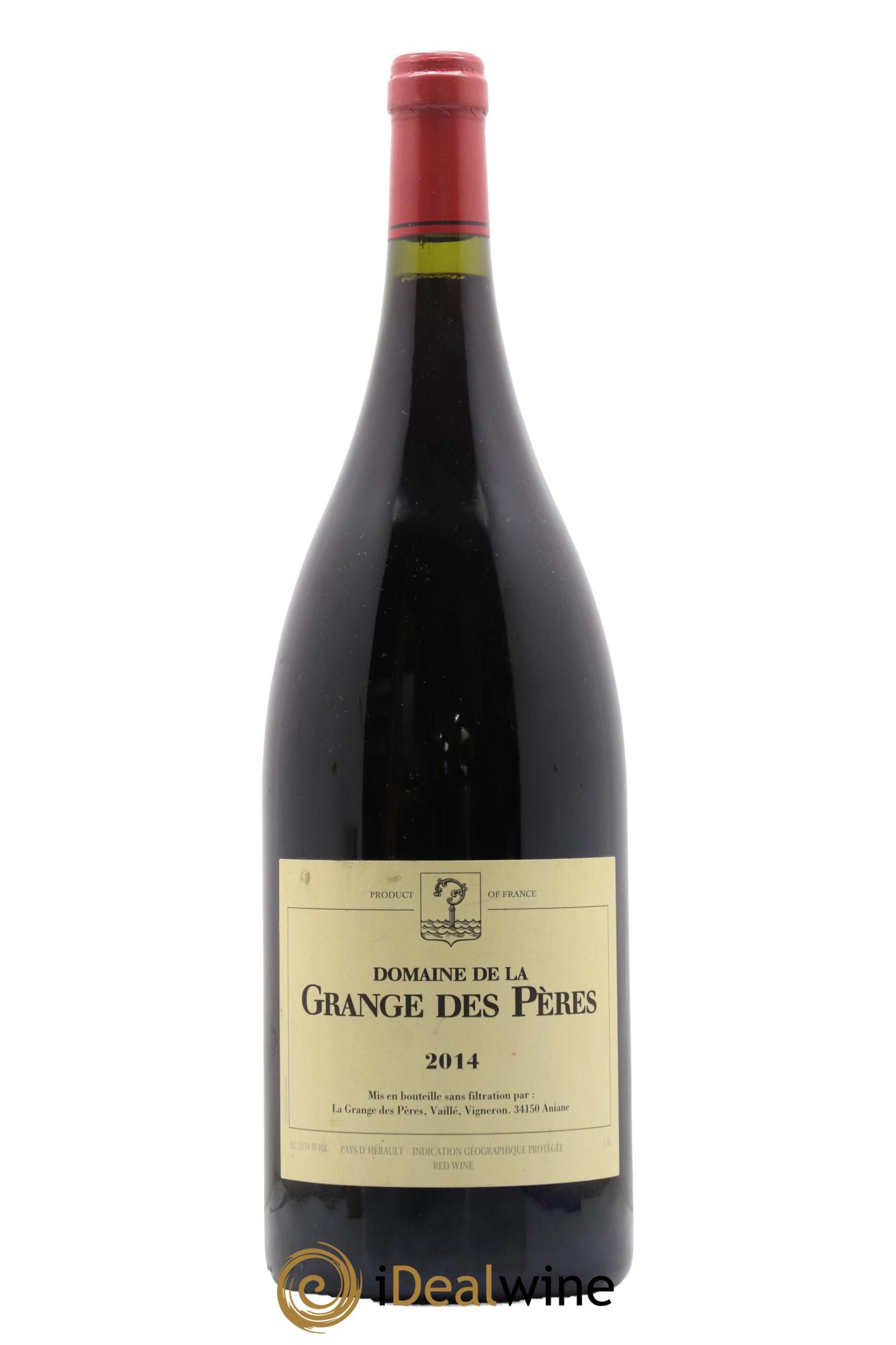 IGP Pays d'Hérault Grange des Pères Laurent Vaillé  2014 - Posten von 1 Magnum - 0