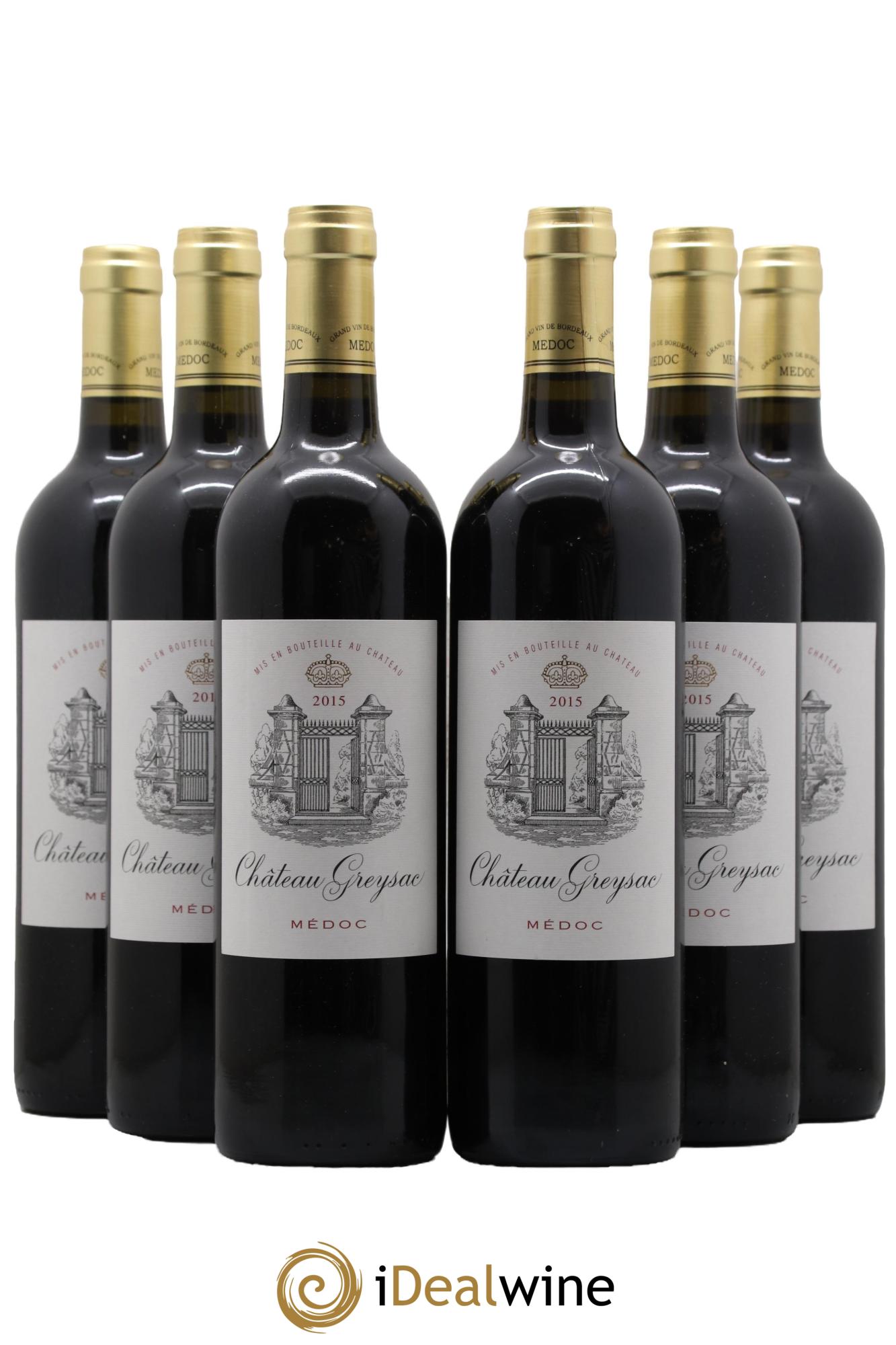 Château Greysac Cru Bourgeois 2015 - Posten von 6 Flaschen - 0