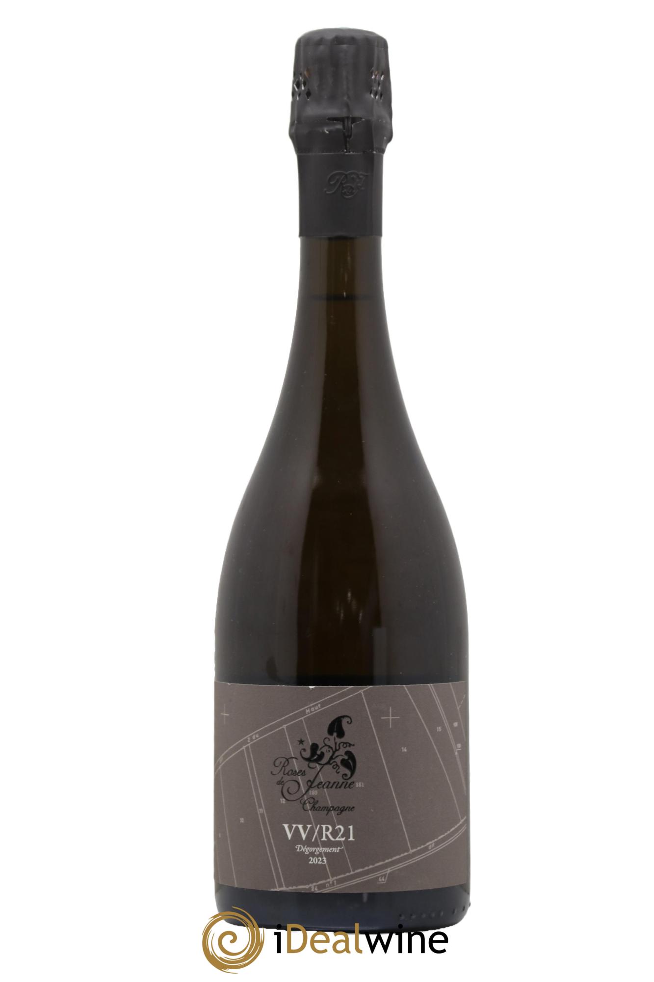 Roses de Jeanne Côte de Val Vilaine Blanc de Noirs Cédric Bouchard 2021 - Posten von 1 Flasche - 0