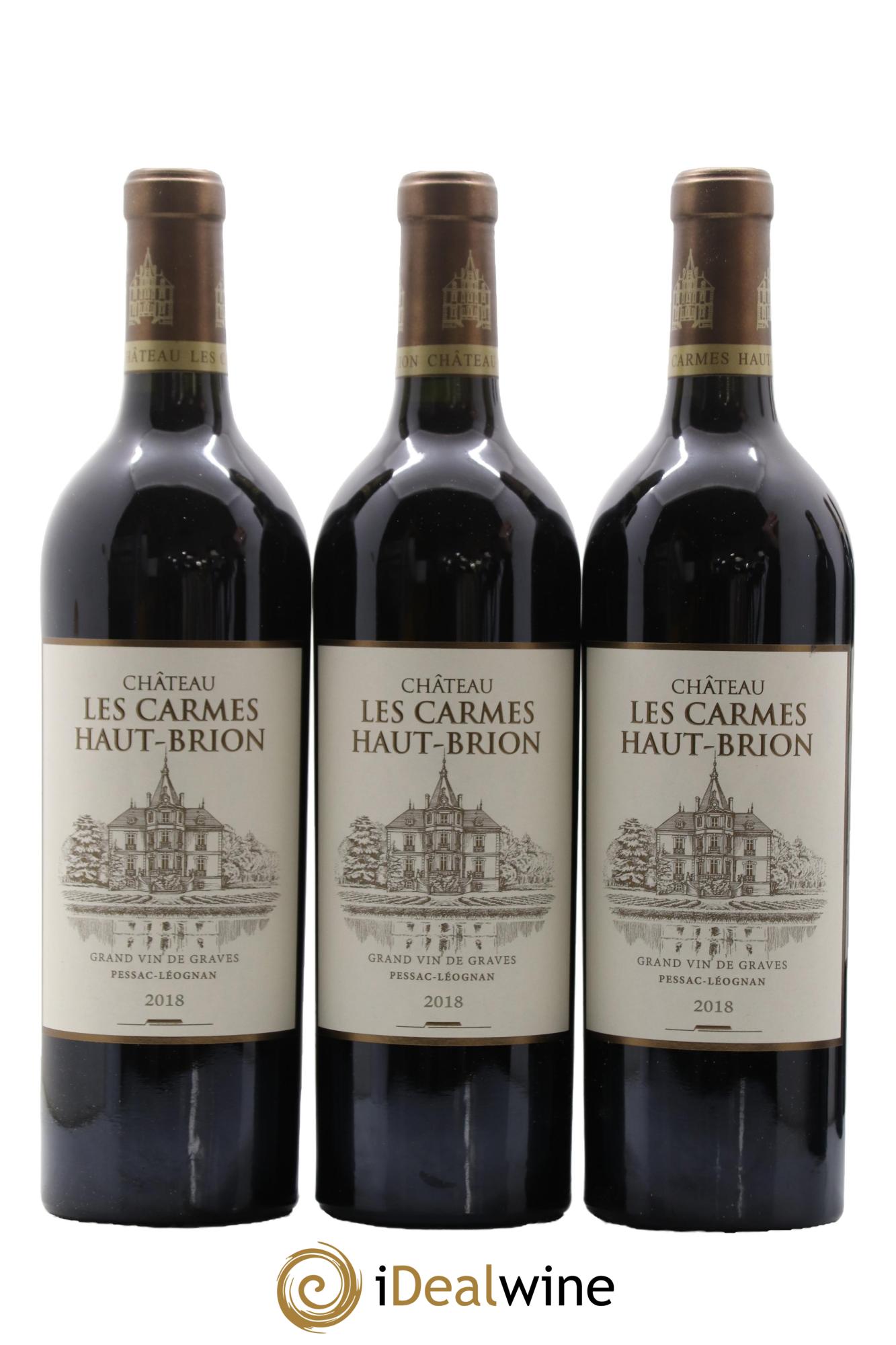 Château Les Carmes Haut-Brion 2018 - Lotto di 6 bottiglie - 2