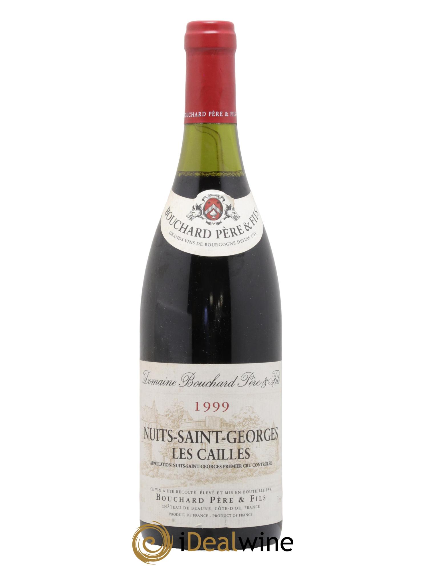 Nuits Saint-Georges 1er Cru Les Cailles Bouchard Père & Fils 1999 - Lot de 1 bouteille - 0