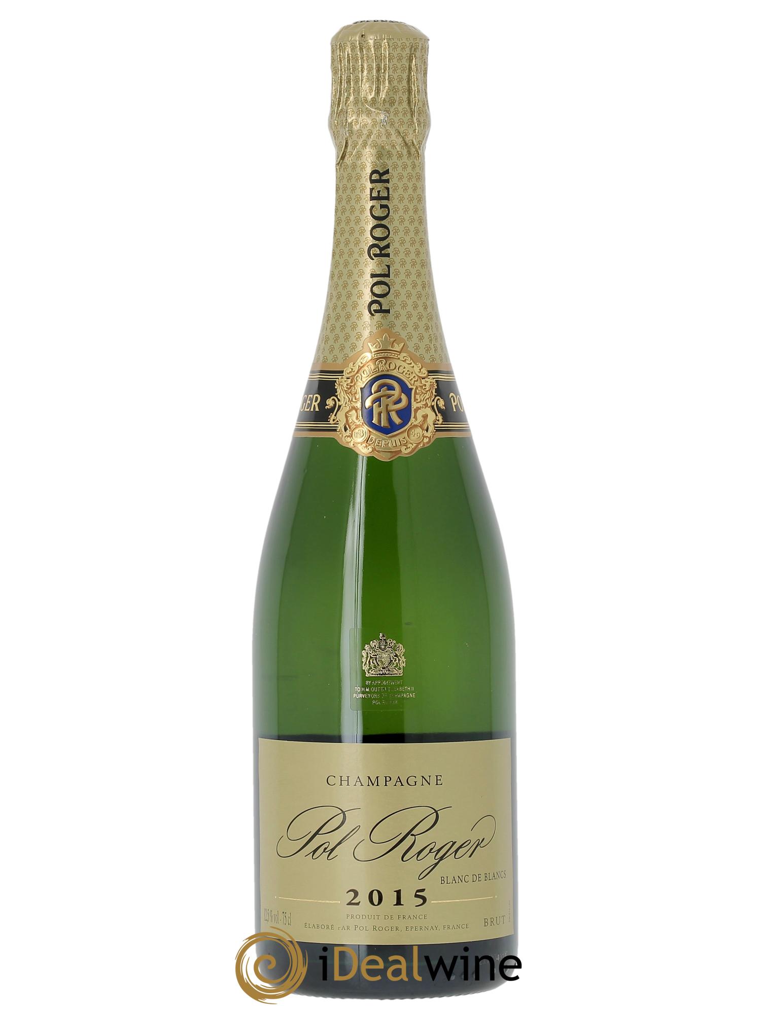 Blanc de blancs Brut Pol Roger  2015 - Lotto di 1 bottiglia - 1