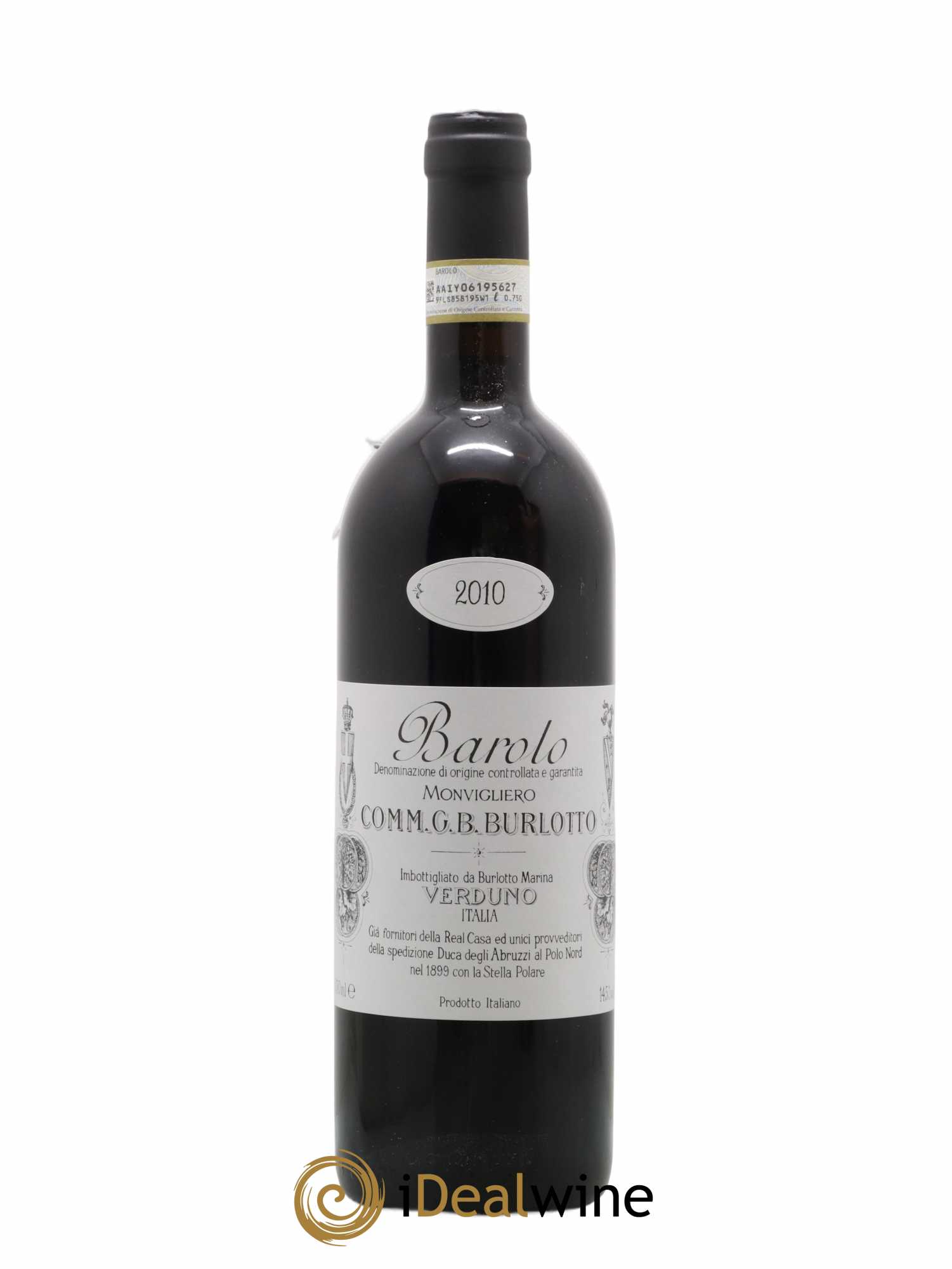 Barolo DOCG Monvigliero Comm. Giovan Battista Burlotto  2010 - Posten von 1 Flasche - 0