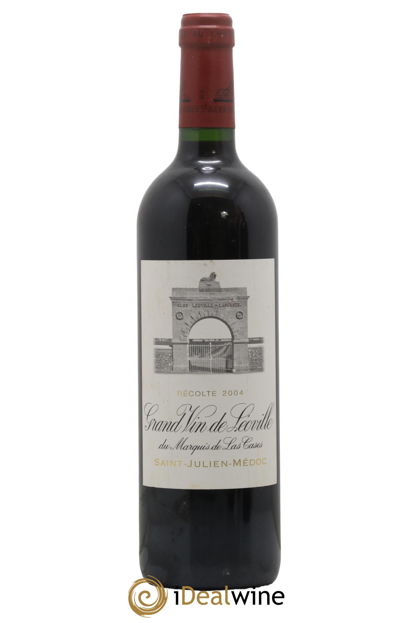 Château Léoville Las Cases 2ème Grand Cru Classé 2004 - Lot de 1 bouteille - 0