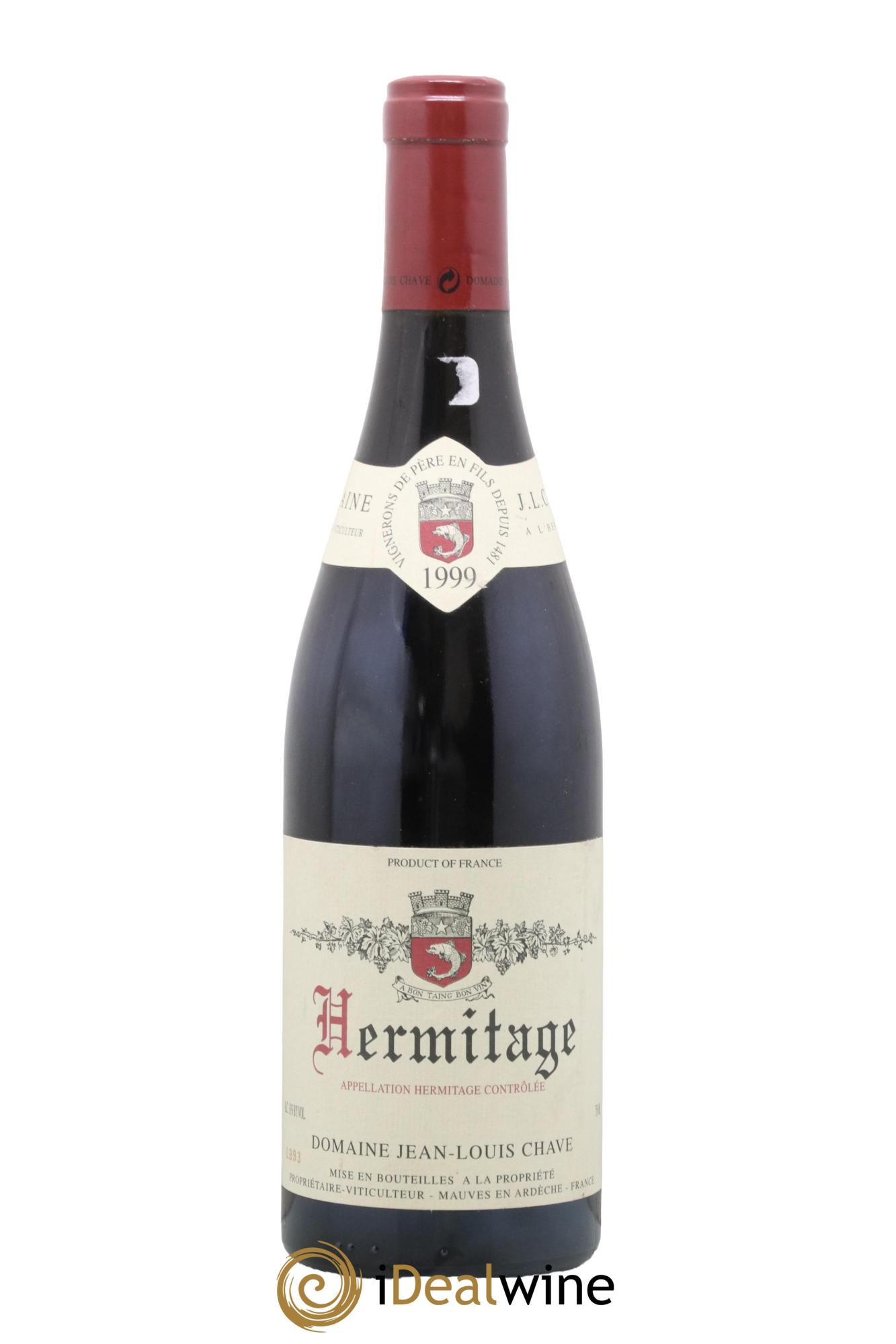 Hermitage Jean-Louis Chave 1999 - Posten von 1 Flasche - 0