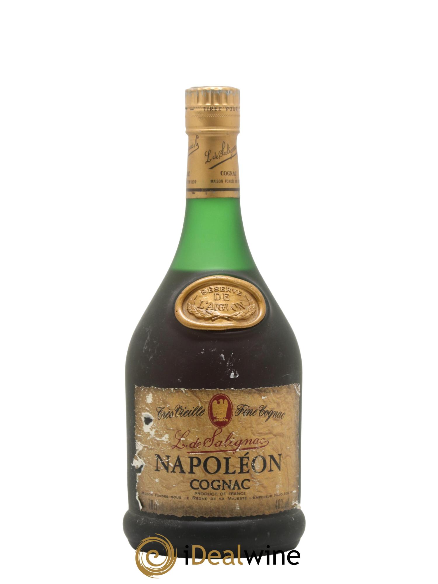 Cognac Napoleon L De Salignac 40% - Lot de 1 bouteille - 0