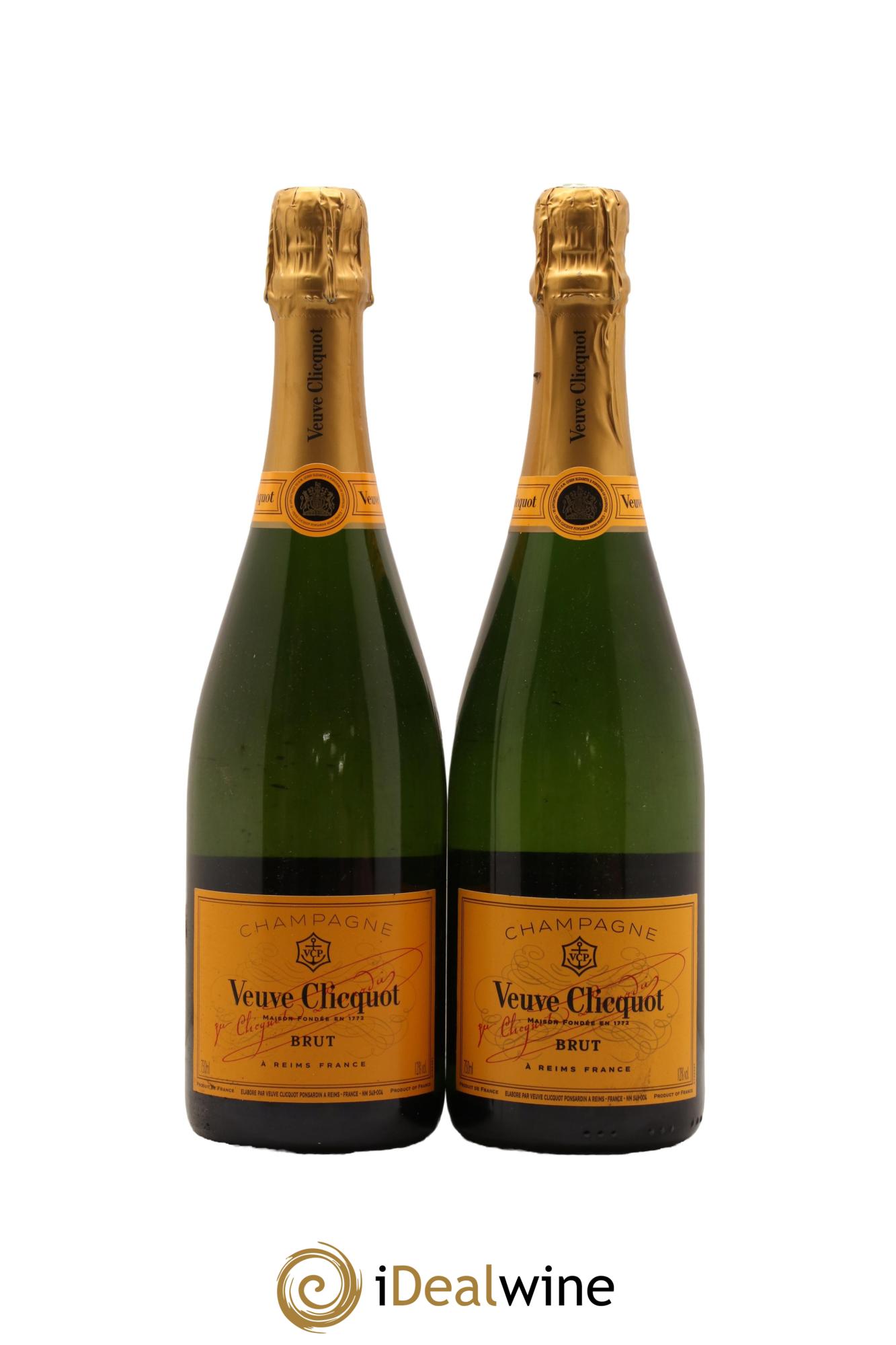 Brut Carte Jaune Veuve Clicquot Ponsardin - Lotto di 2 bottiglie - 0