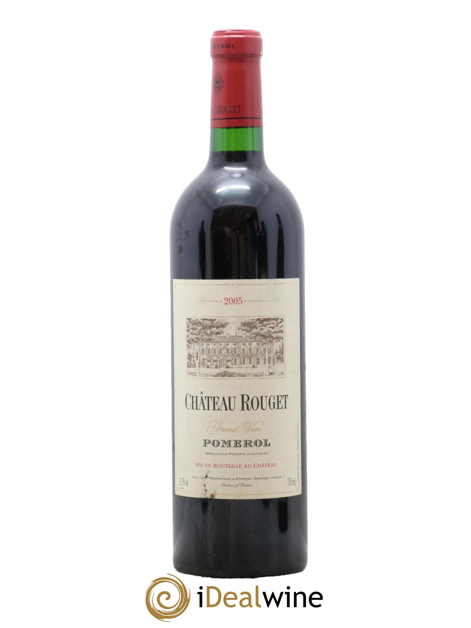 Château Rouget 2005 - Lot de 1 bouteille - 0