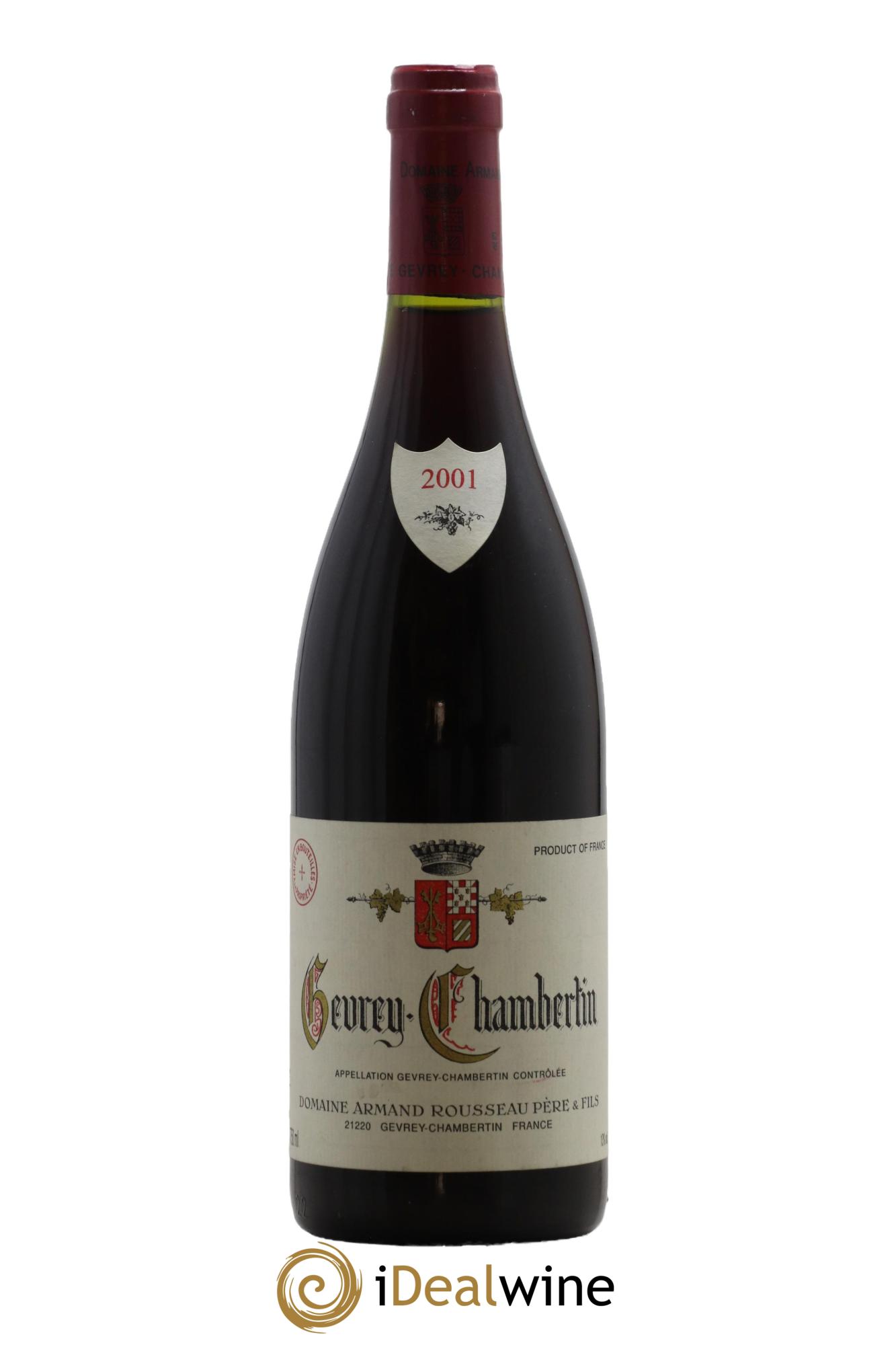 Gevrey-Chambertin Armand Rousseau (Domaine) 2001 - Lotto di 1 bottiglia - 0